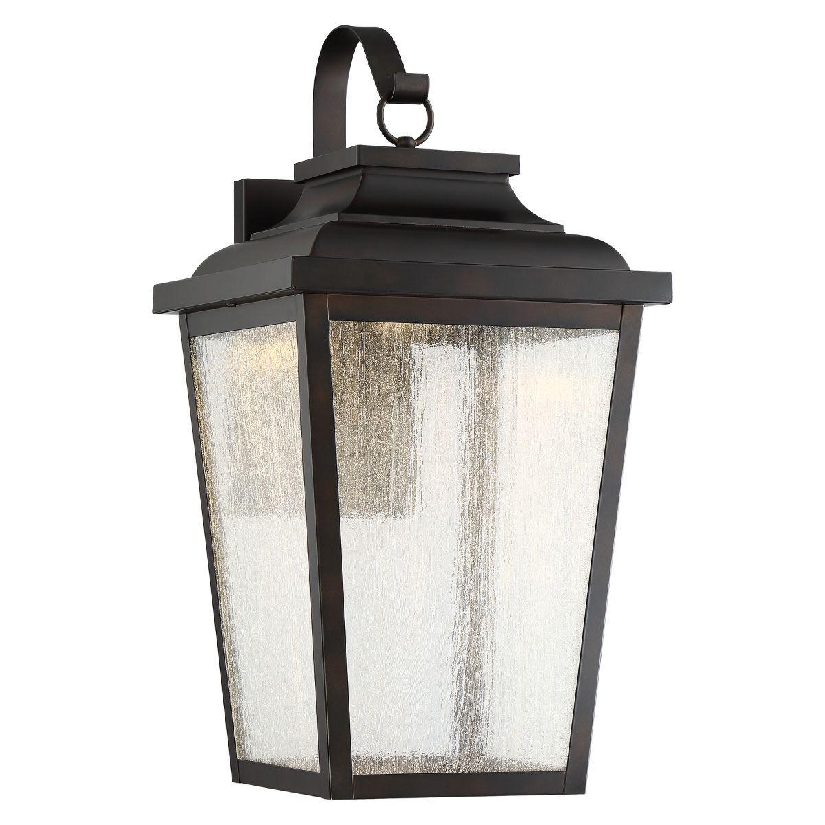 Irvington Manor 24 in. LED Outdoor Wall Lantern 3000K Bronze Finish - Bees Lighting