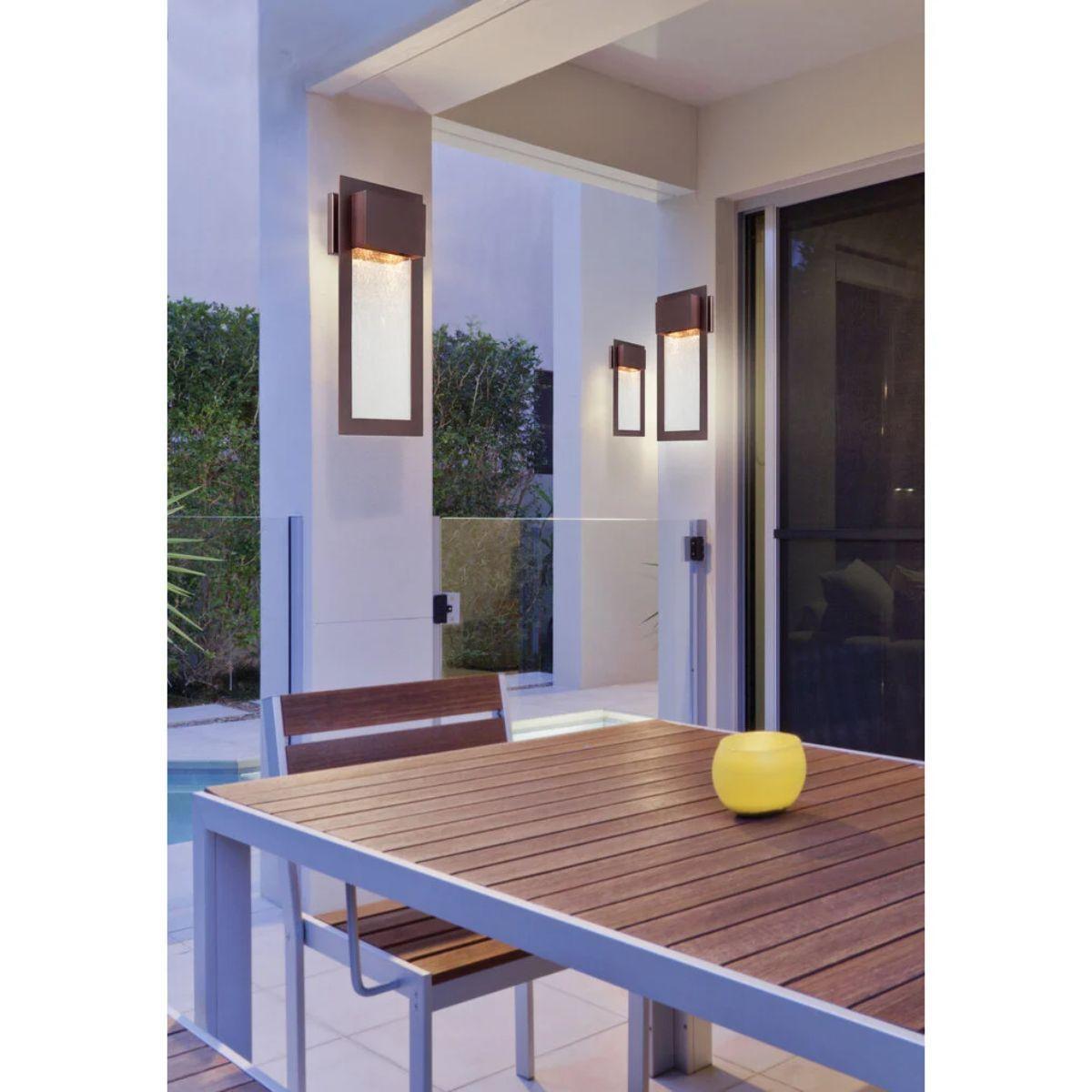 Westgate 20 in. 2 Lights Outdoor Wall Sconce Bronze Finish - Bees Lighting