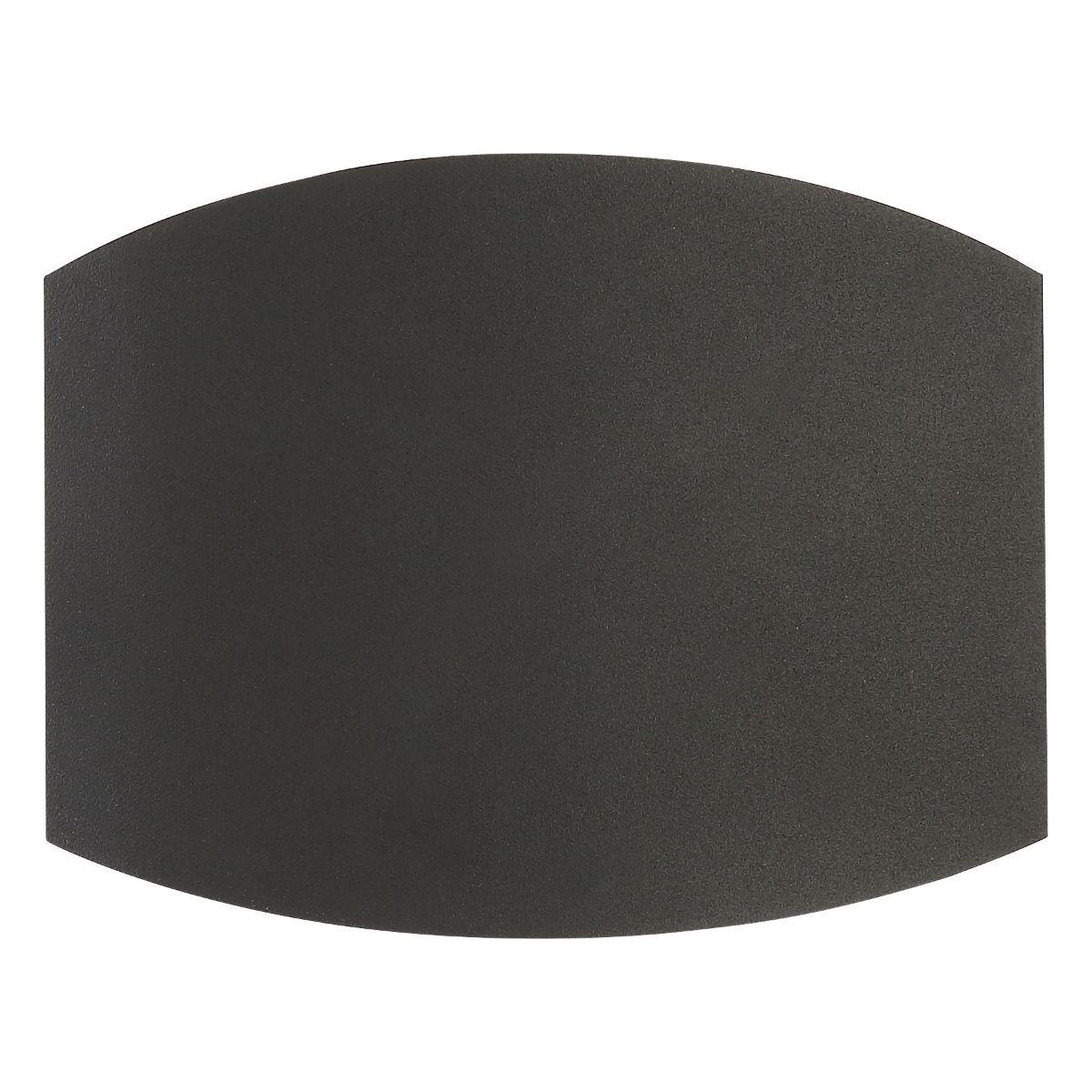 Danorum 8 in. LED Outdoor Wall Sconce Black Finish - Bees Lighting