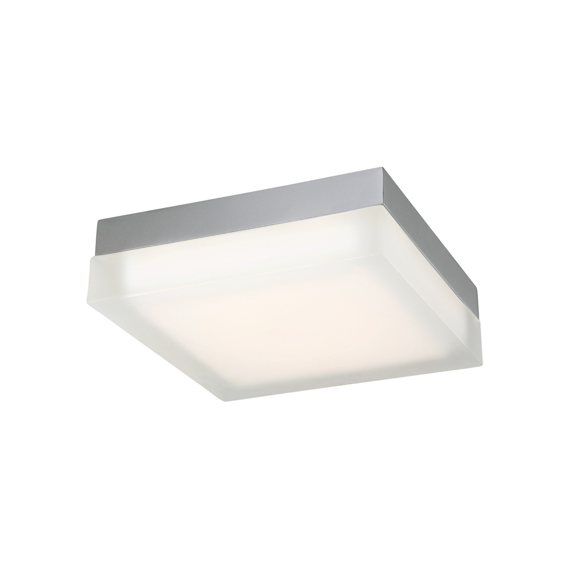 Matrix 12" LED Flush Mount, Titanium Finish - Bees Lighting