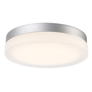 Circa 15" LED Flush Mount, Titanium Finish - Bees Lighting