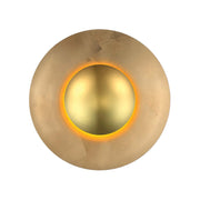 Blaze 18" LED Wall Sconce, Gold Leaf Finish - Bees Lighting