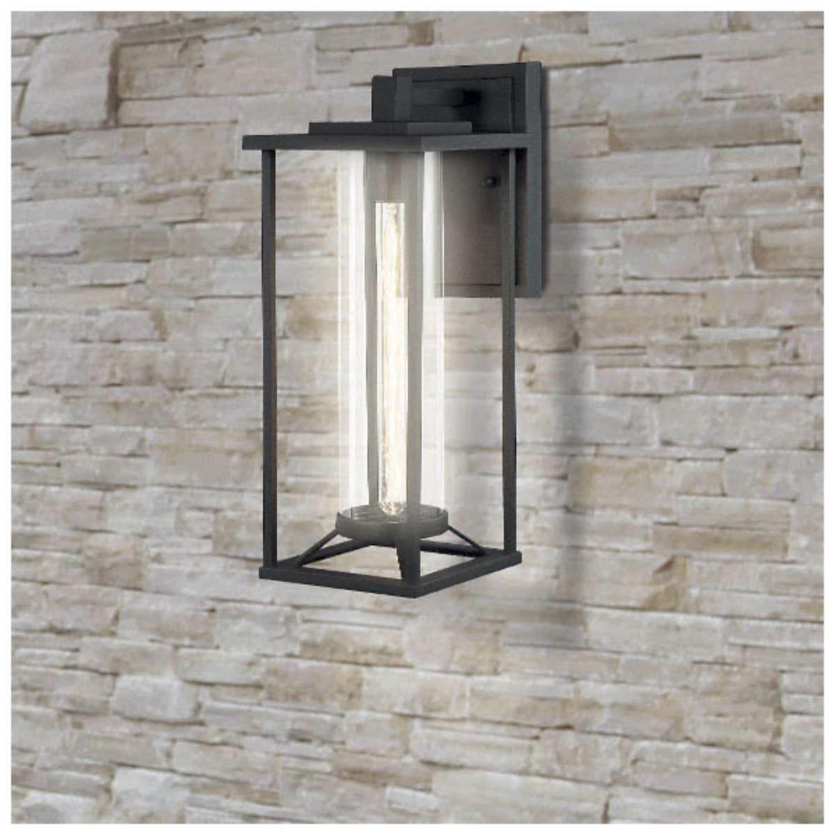 Trescott 20 in. Outdoor Wall Lantern Black Finish - Bees Lighting