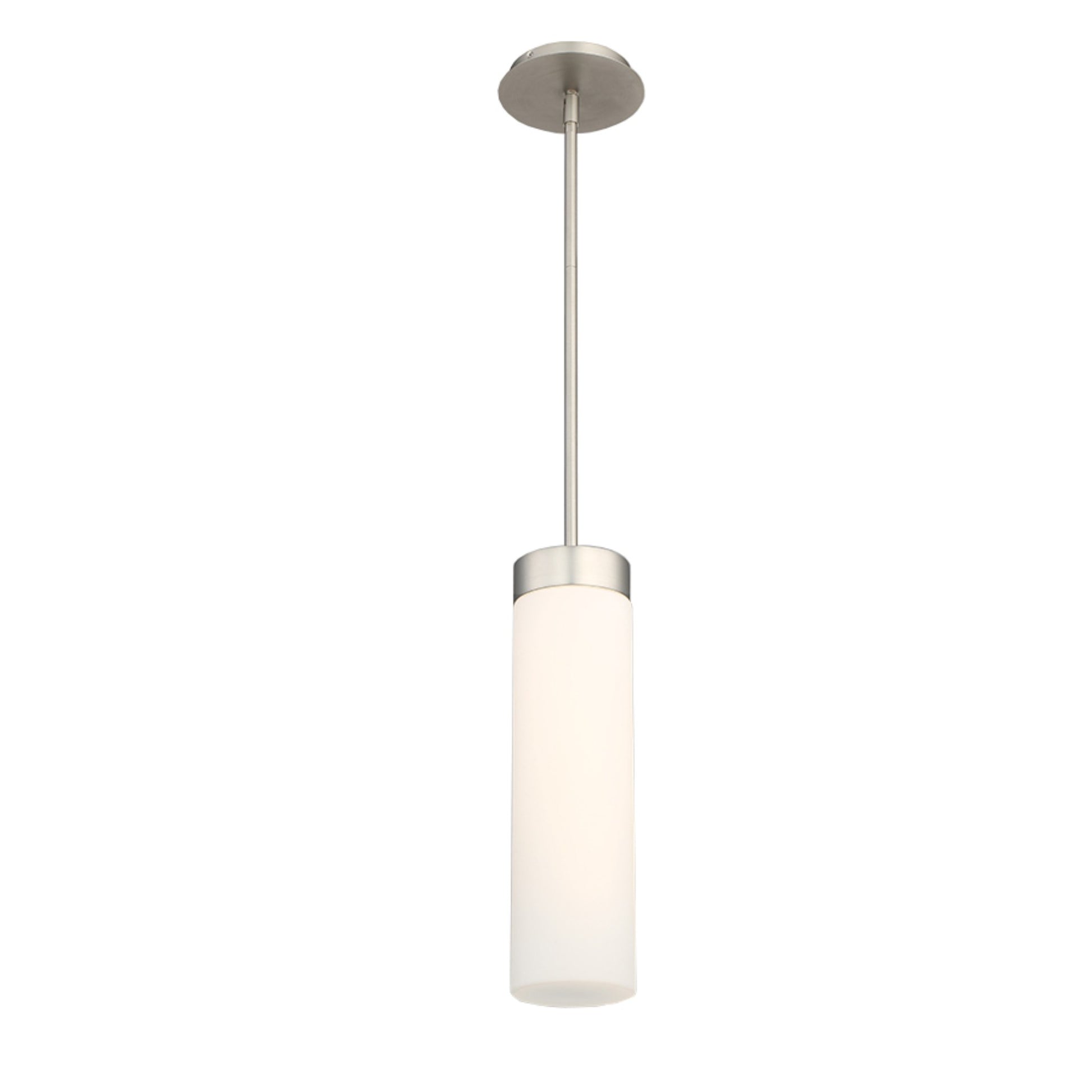 Elementum 16" LED Pendant, 3CCT, Satin Nickel Finish - Bees Lighting