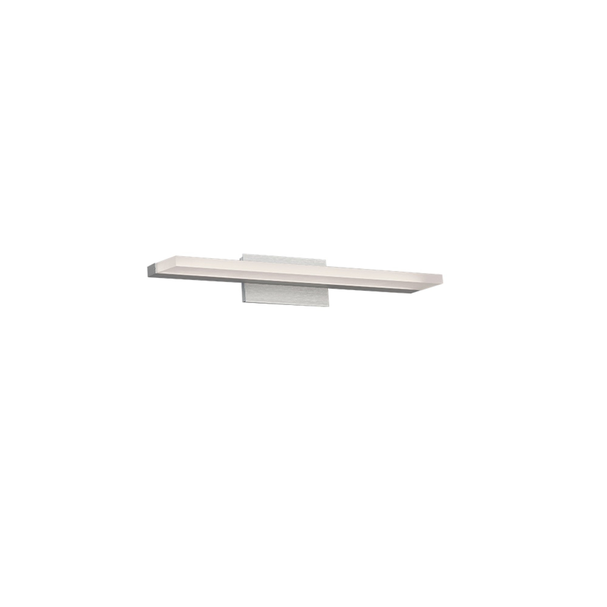 Level 19" LED Bathroom Vanity, Brushed Aluminum Finish - Bees Lighting