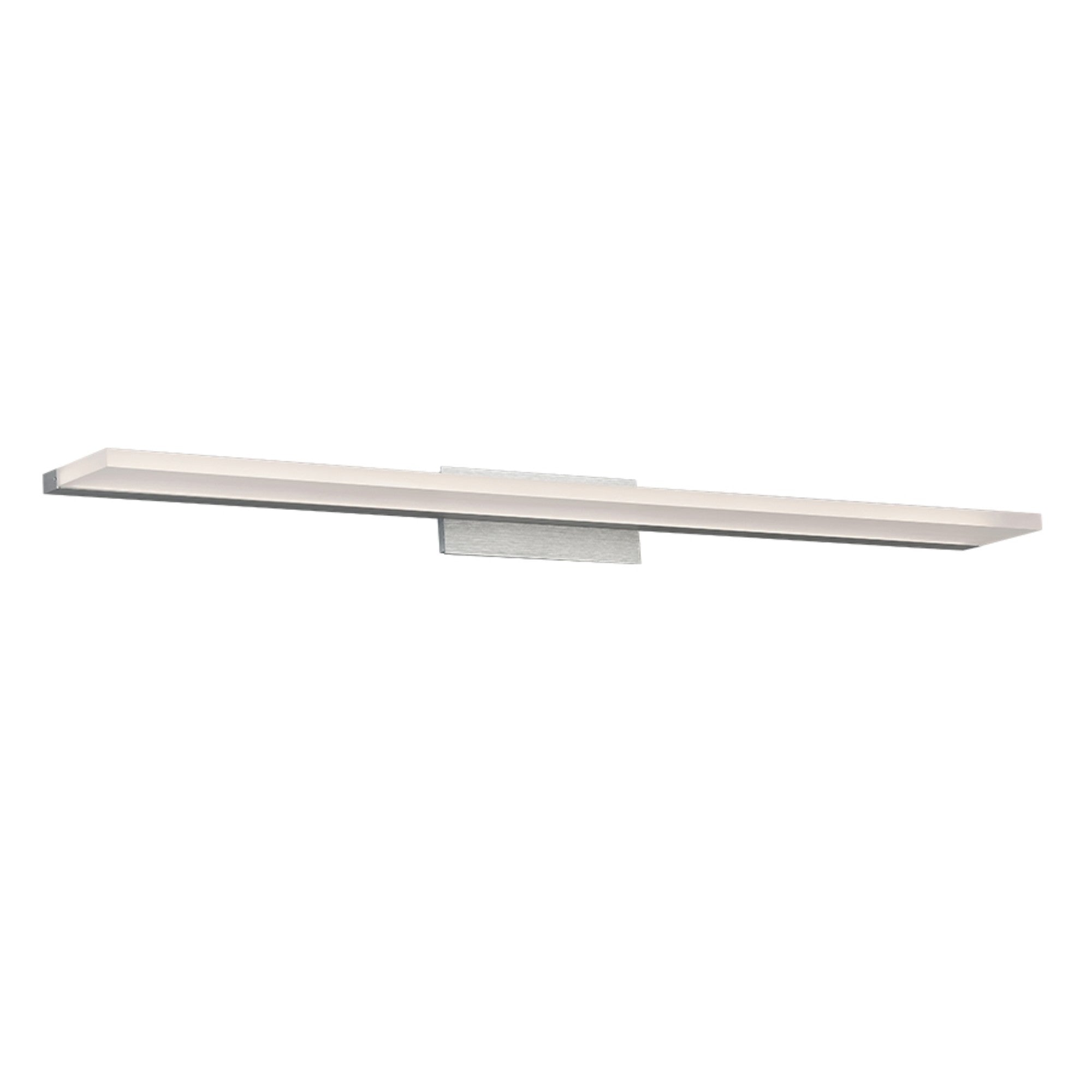 Level 37" LED Bathroom Vanity, Brushed Aluminum Finish - Bees Lighting