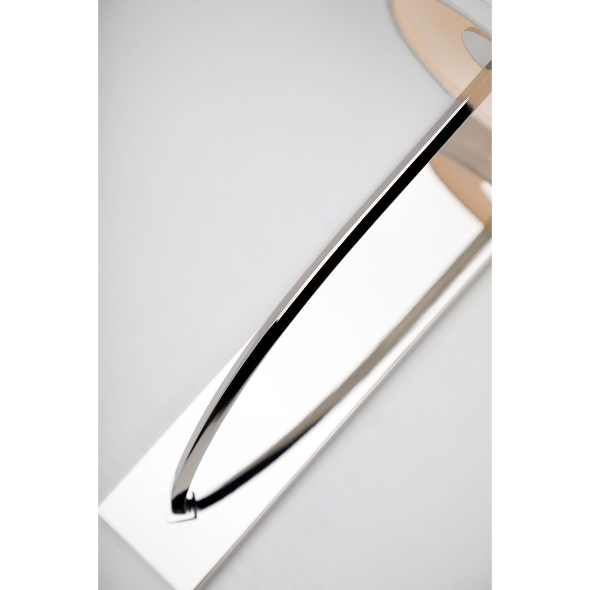 Colton 17 in. Armed Sconce Polished Nickel finish - Bees Lighting