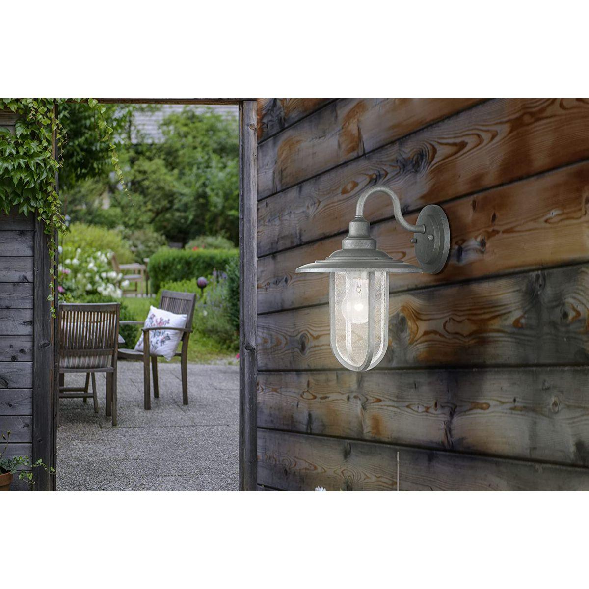 Signal Park 13 in. Outdoor Barn Light Galvanized Finish - Bees Lighting