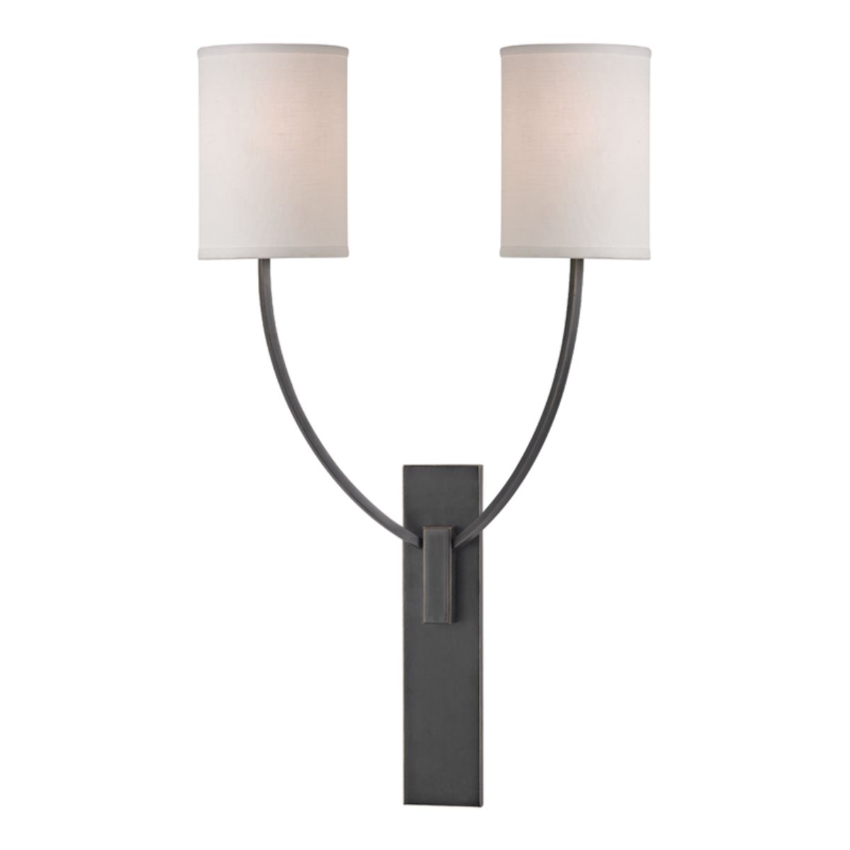 Colton 25 In. 2 Lights Armed Sconce Bronze Finish - Bees Lighting