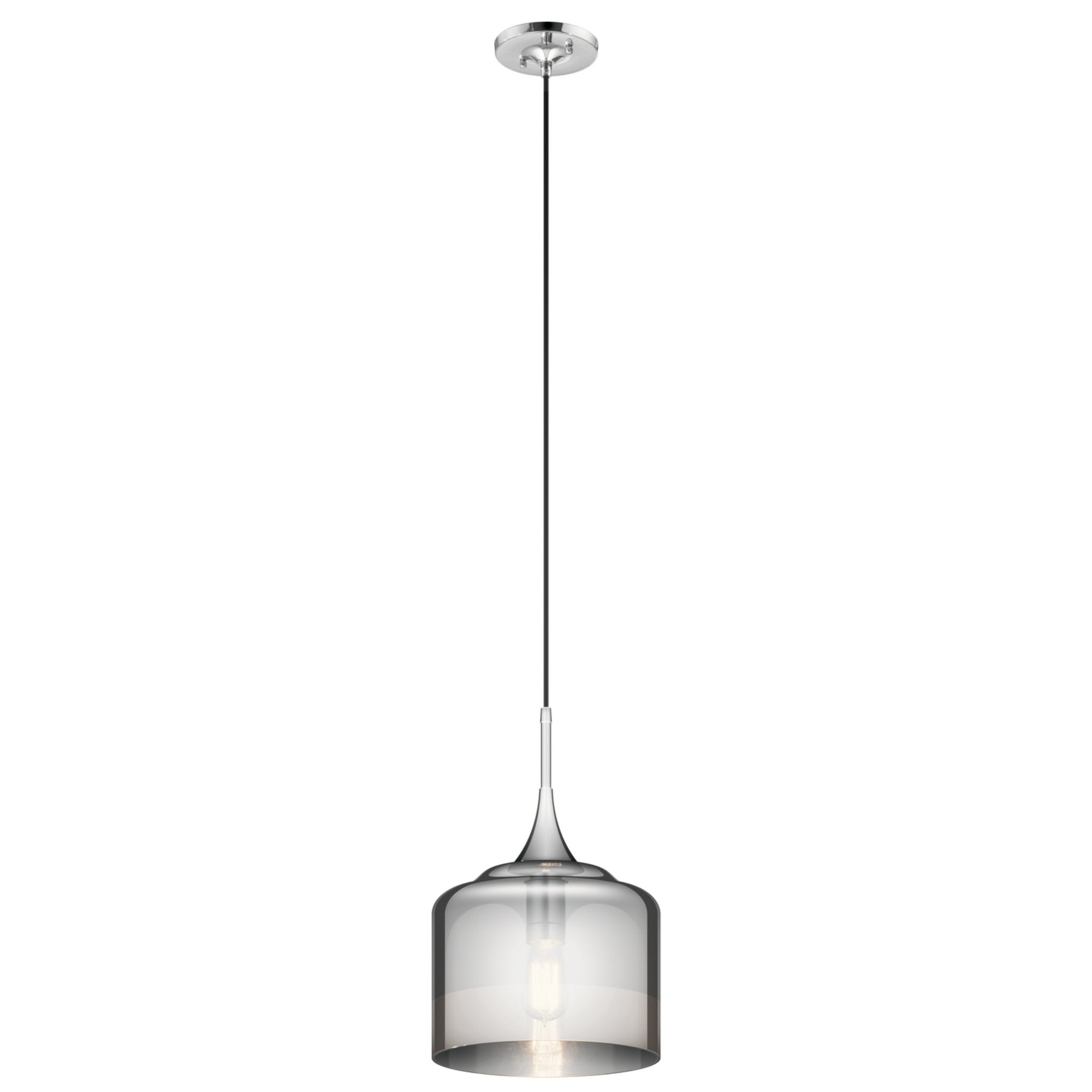 Tabot 11 in. Pendant Light Chrome Finish - Bees Lighting