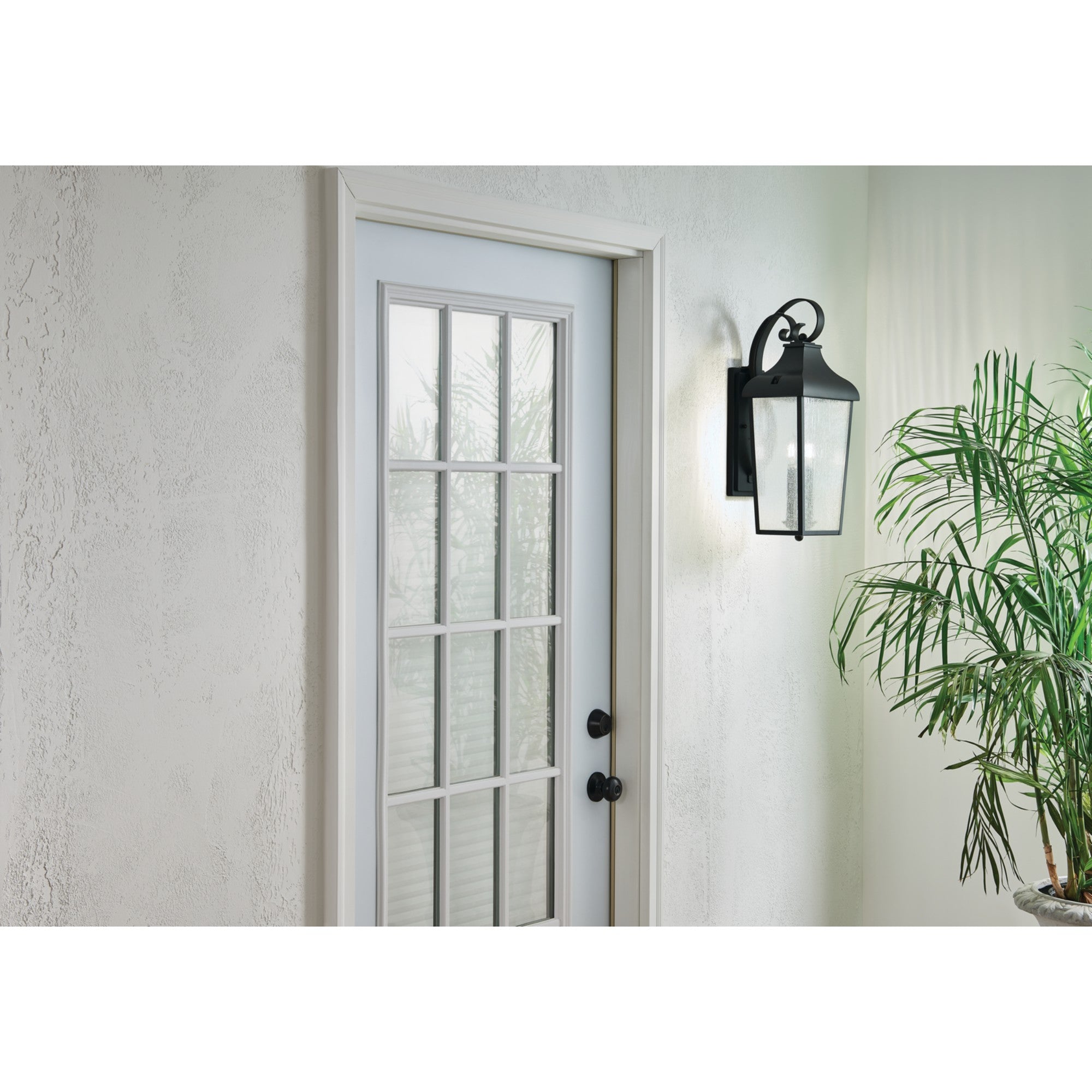 Forestdale 22" 2-Light Outdoor Wall Light, Olde Bronze Finish - Bees Lighting