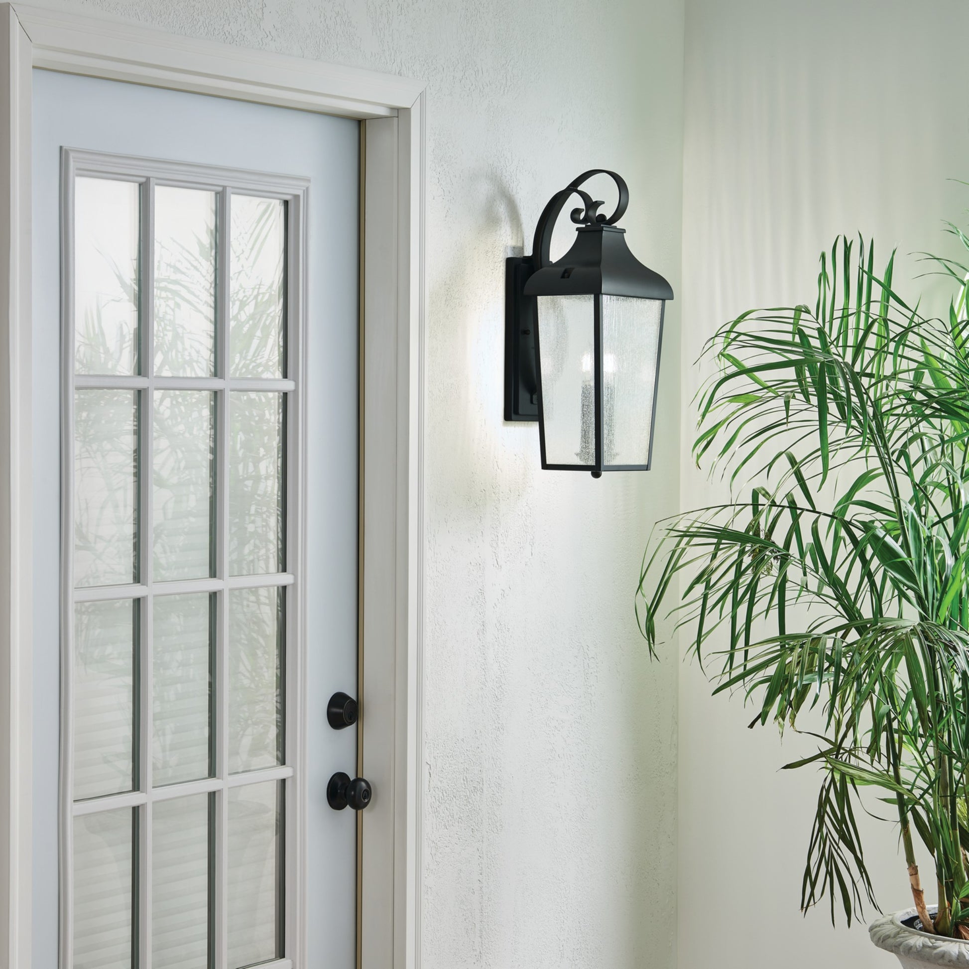 Forestdale 22" 2-Light Outdoor Wall Light, Olde Bronze Finish - Bees Lighting