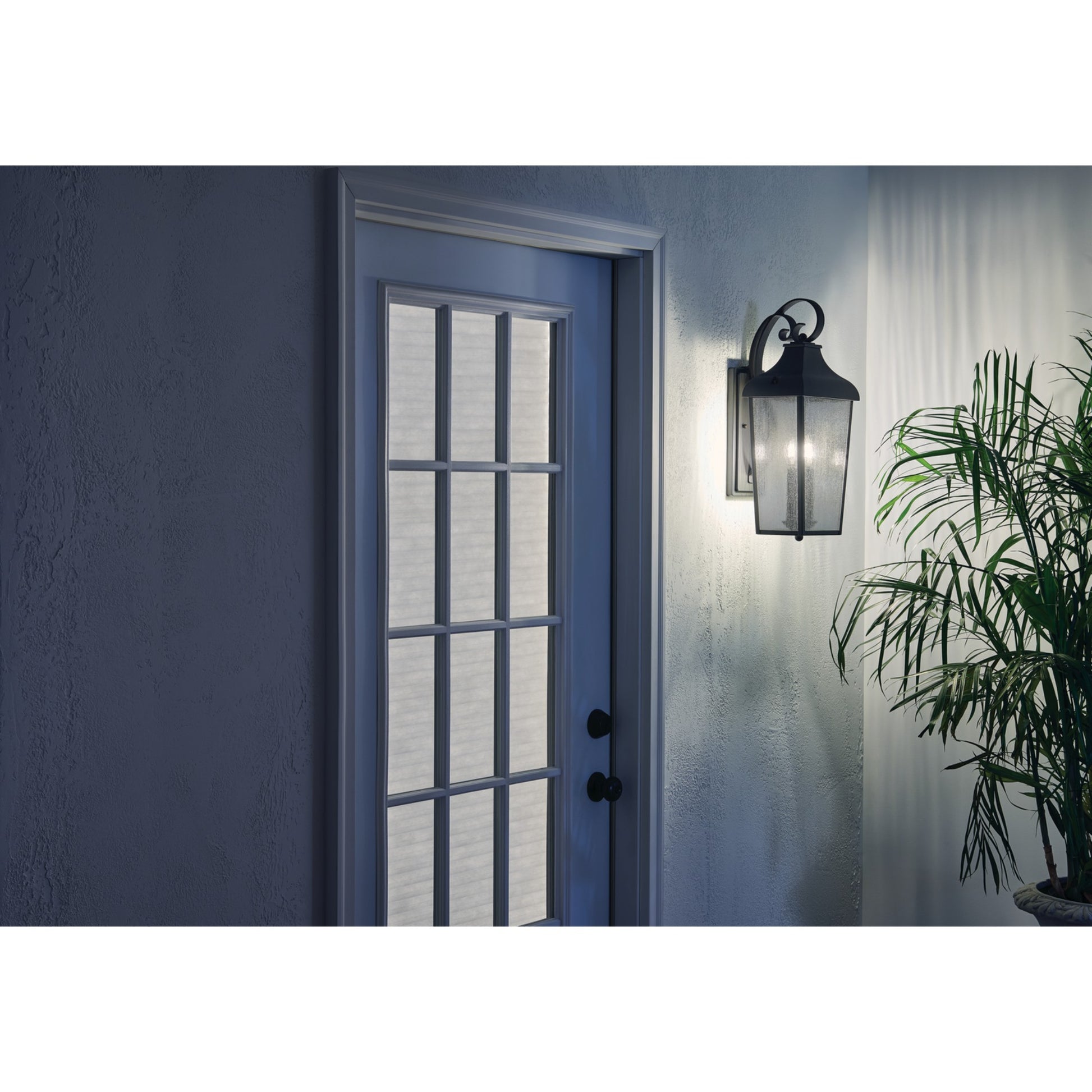 Forestdale 22" 2-Light Outdoor Wall Light, Olde Bronze Finish - Bees Lighting
