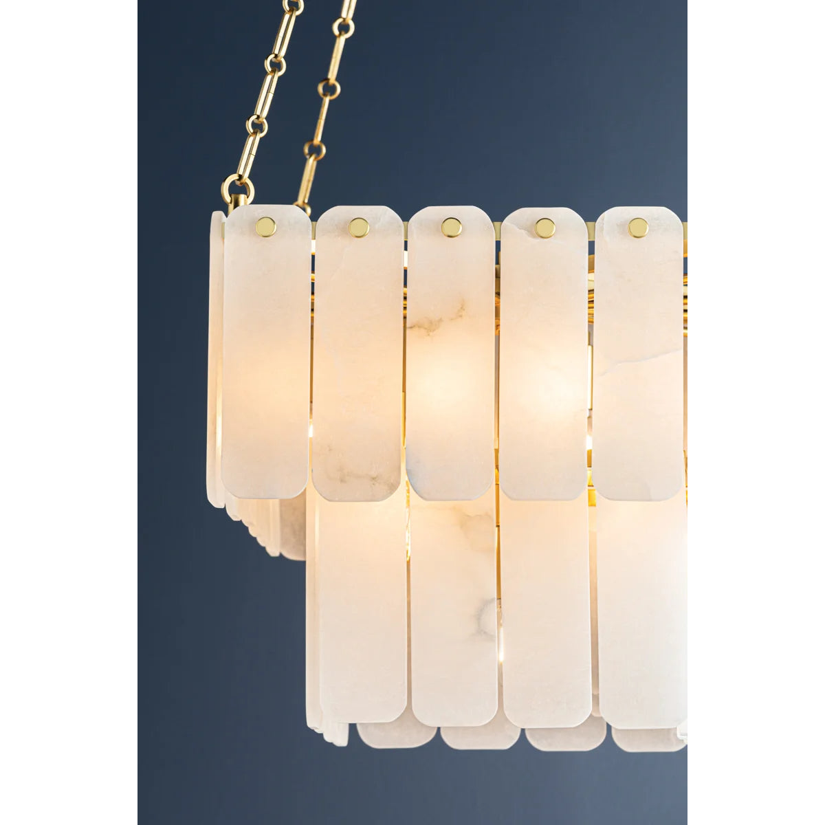 Moissanite 20" 17 Lights Chandelier Aged Brass Finish - Bees Lighting