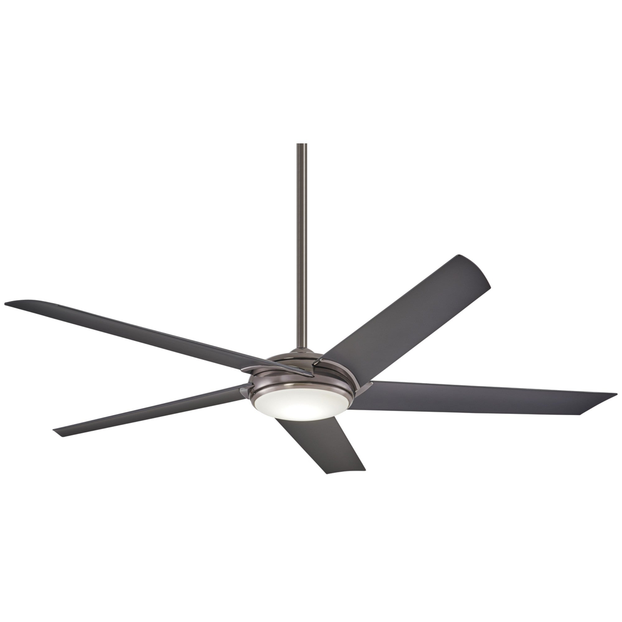Raptor LED 60" Gun Metal Modern Ceiling Fan with Remote - Bees Lighting