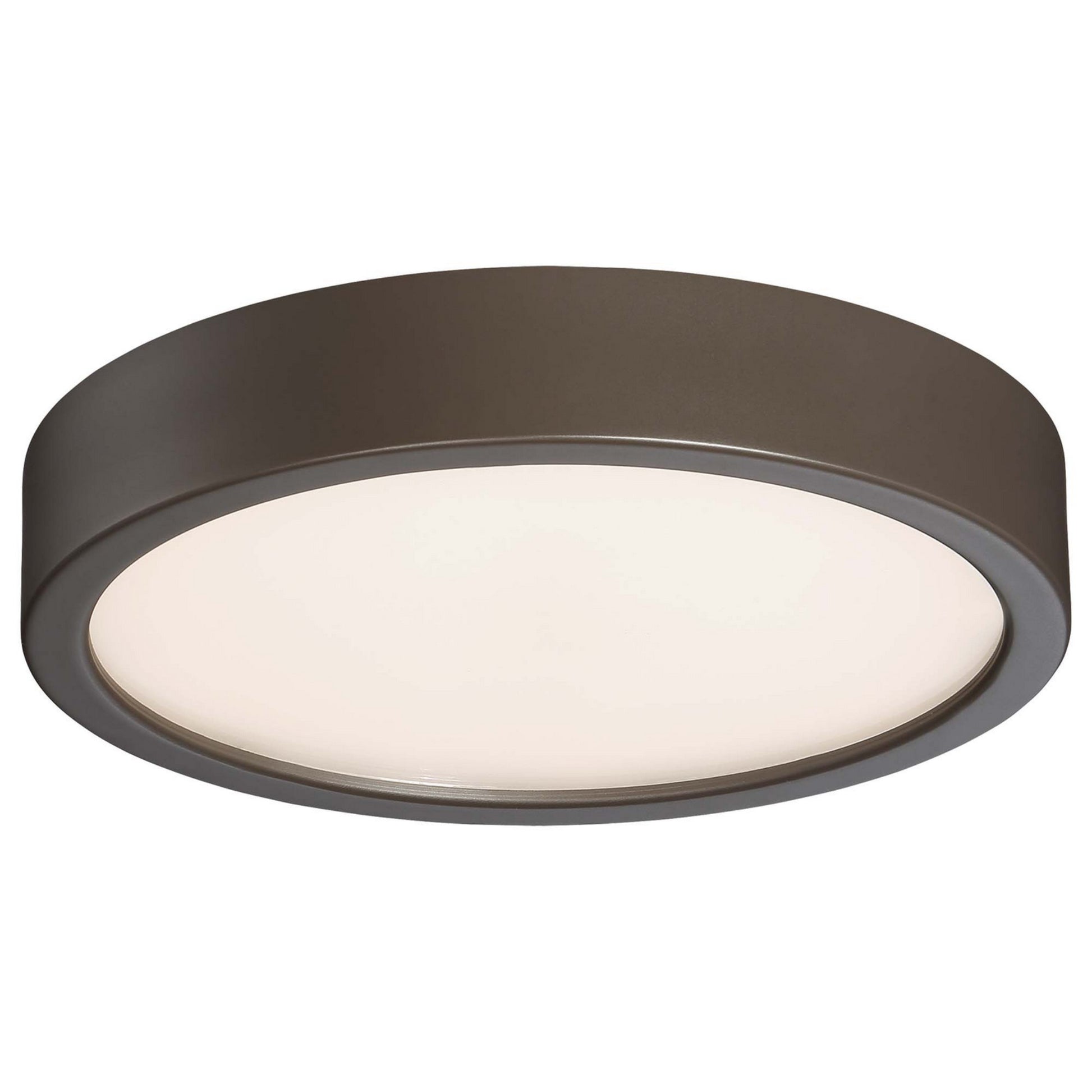 George Kovacs 8" LED Flush Mount, Painted Copper Bronze Patina Finish - Bees Lighting