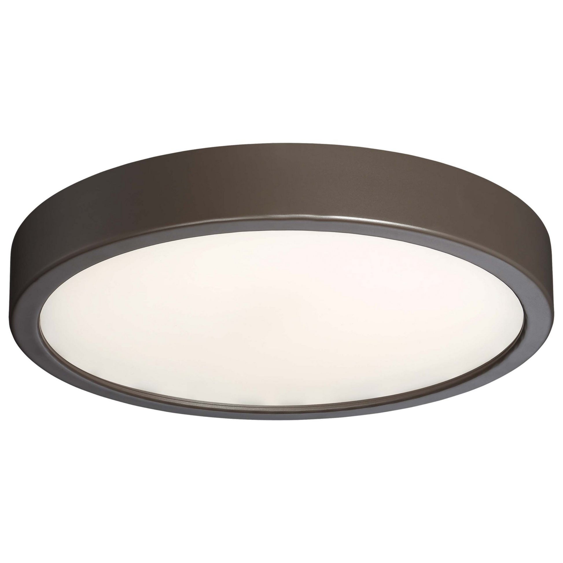 George Kovacs 10" LED Flush Mount, Painted Copper Bronze Patina Finish - Bees Lighting
