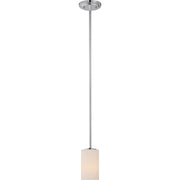 Willow 4 in. Pendant Light, White Glass - Bees Lighting