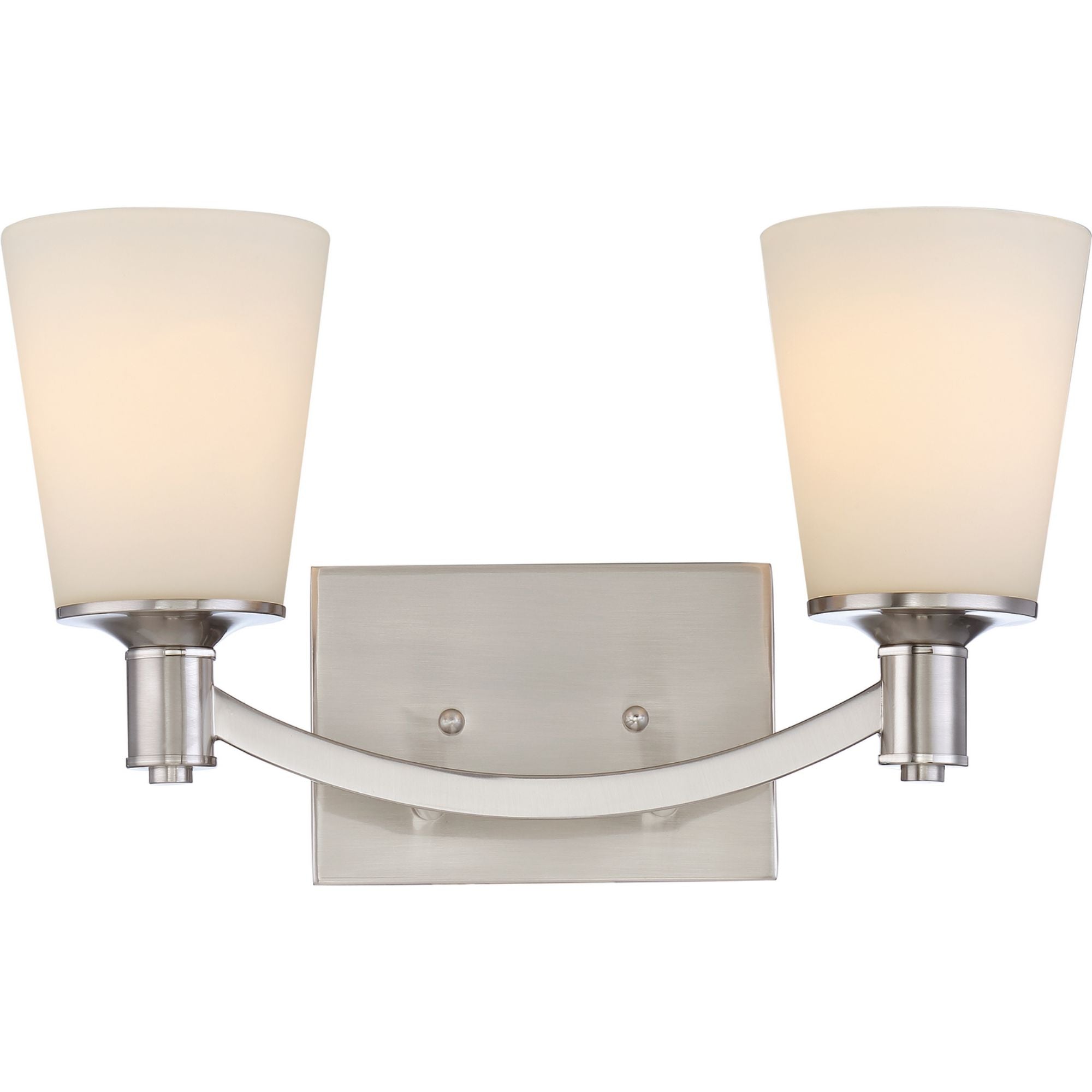 Laguna Vanity Light, White Glass - Bees Lighting