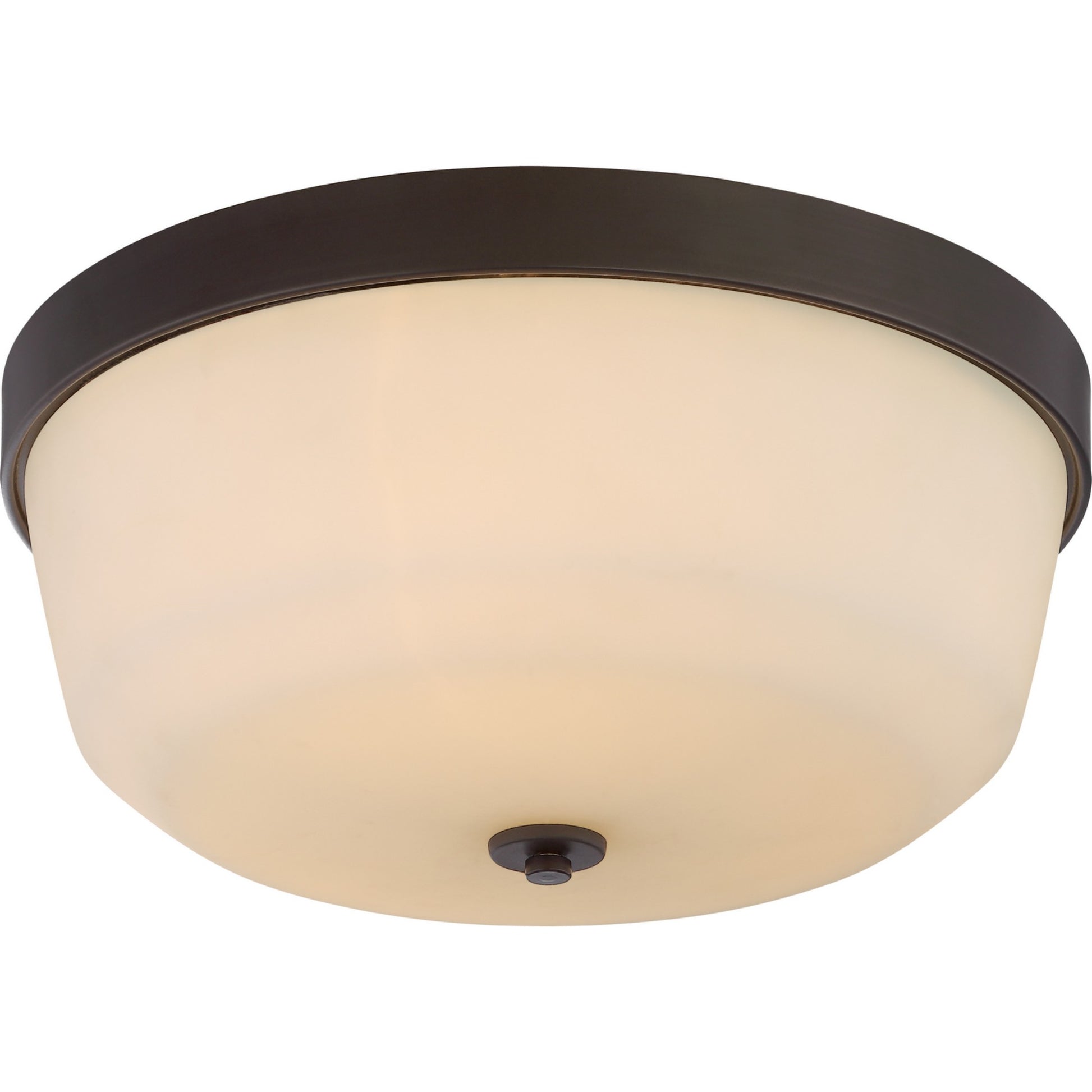 Laguna 15 in. 3 Lights Flush Mount Light, White Glass - Bees Lighting