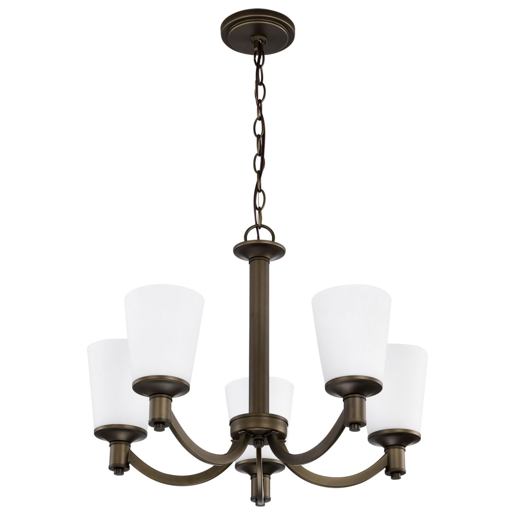 Laguna 23" 5 Lights Chandelier, Bronze Finish - Bees Lighting