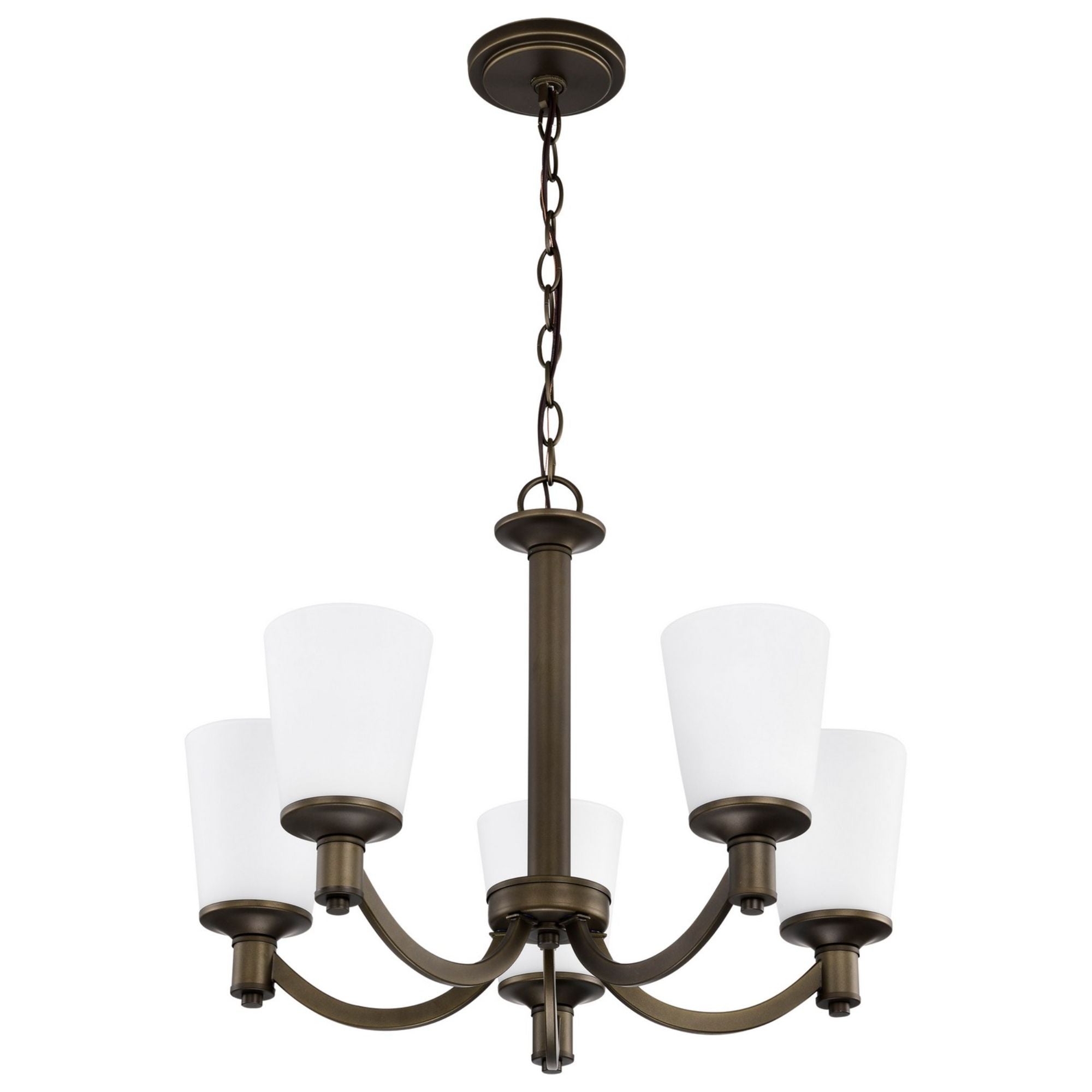 Laguna 23" 5 Lights Chandelier, Bronze Finish - Bees Lighting