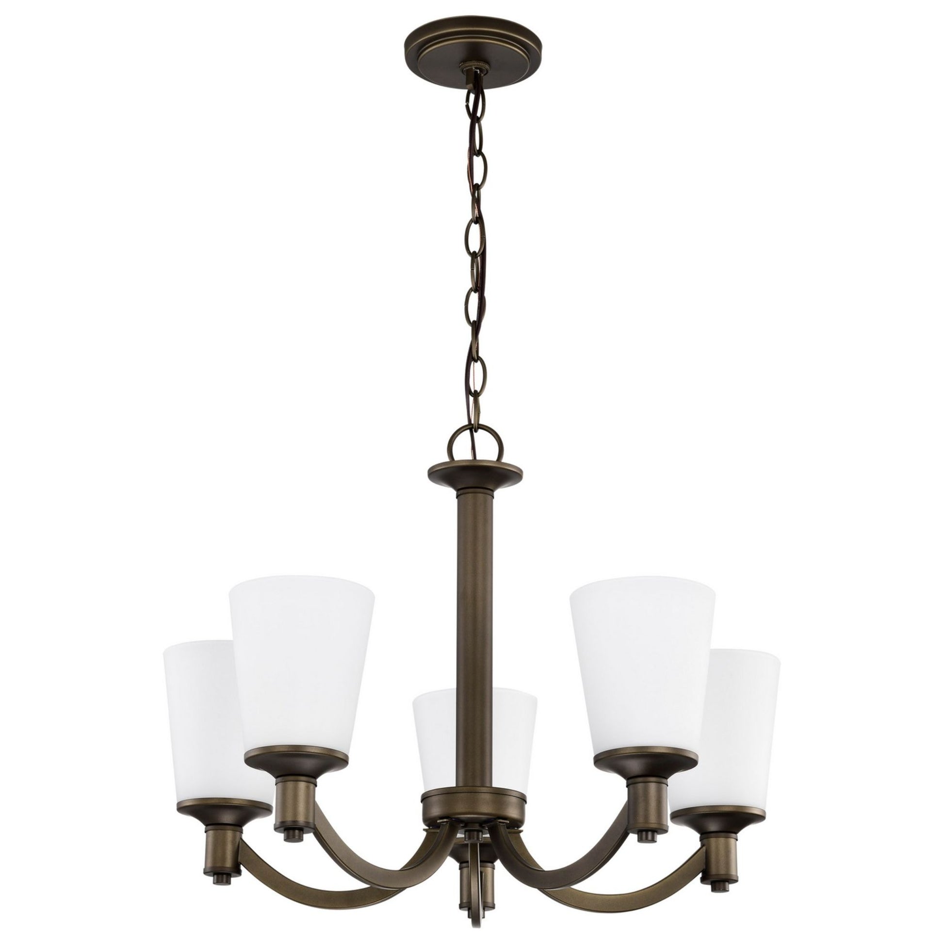 Laguna 23" 5 Lights Chandelier, Bronze Finish - Bees Lighting