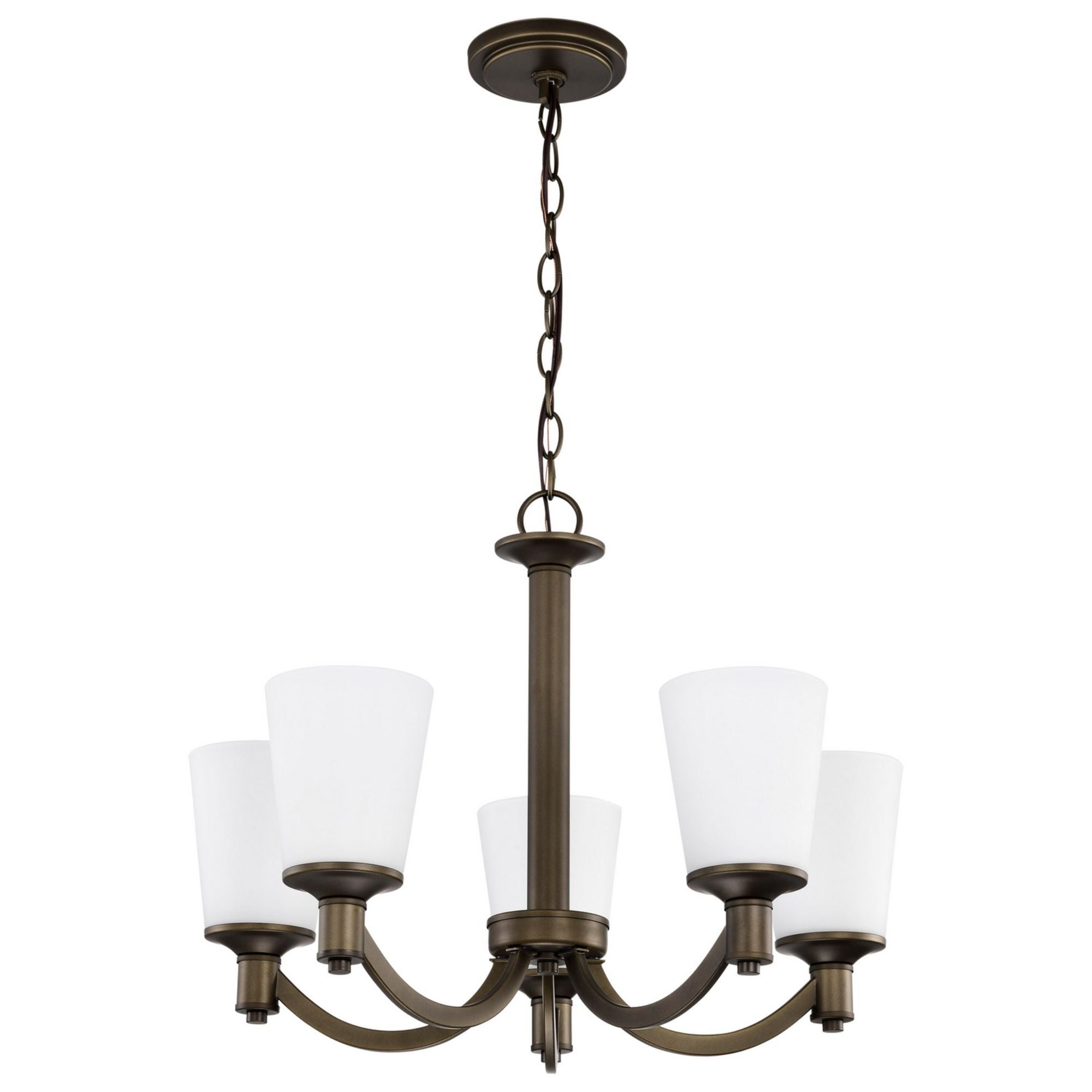Laguna 23" 5 Lights Chandelier, Bronze Finish - Bees Lighting