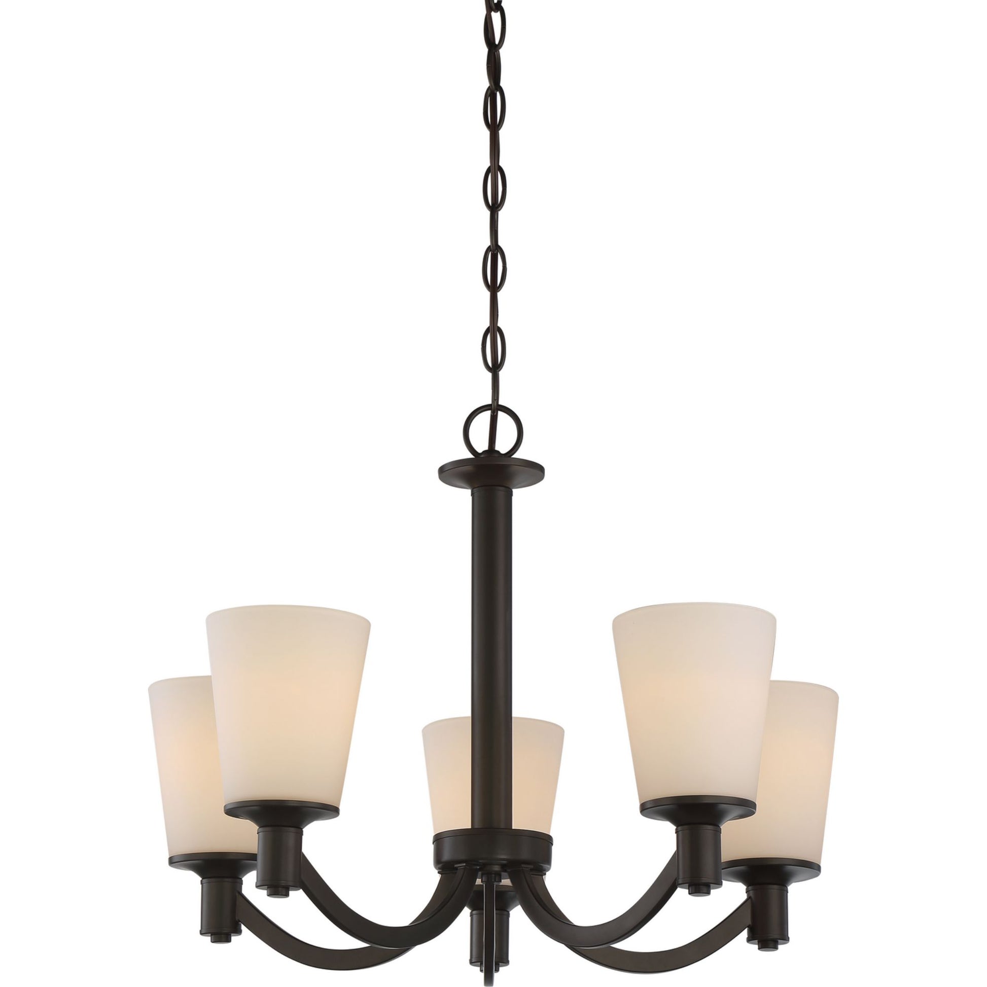 Laguna 23" 5 Lights Chandelier, Bronze Finish - Bees Lighting
