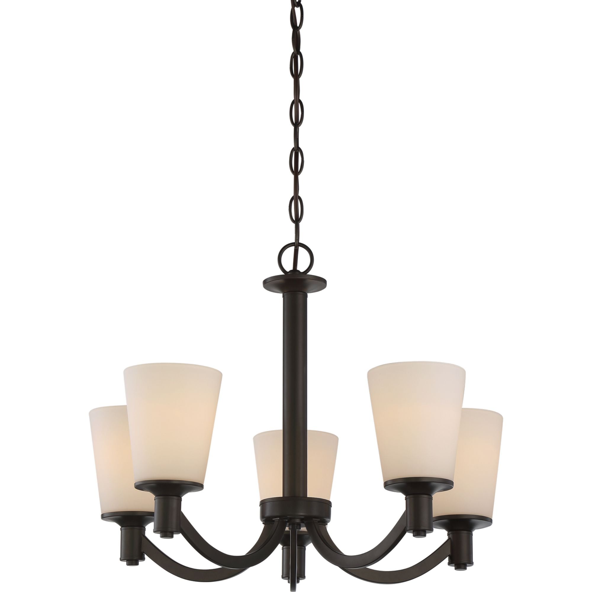 Laguna 23" 5 Lights Chandelier, Bronze Finish - Bees Lighting
