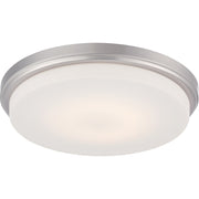 Dale 13 in. LED Flush Mount Light, Opal Frosted Glass - Bees Lighting