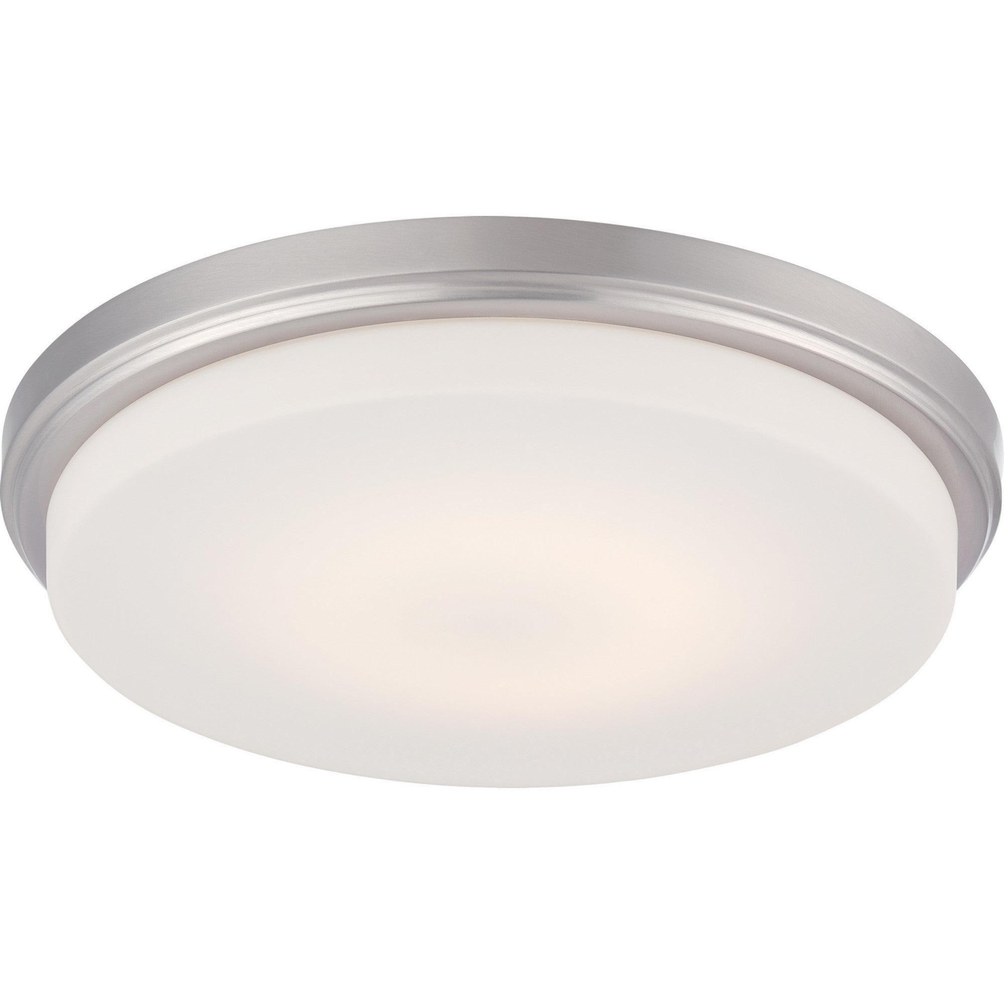 Dale 13 in. LED Flush Mount Light, Opal Frosted Glass - Bees Lighting