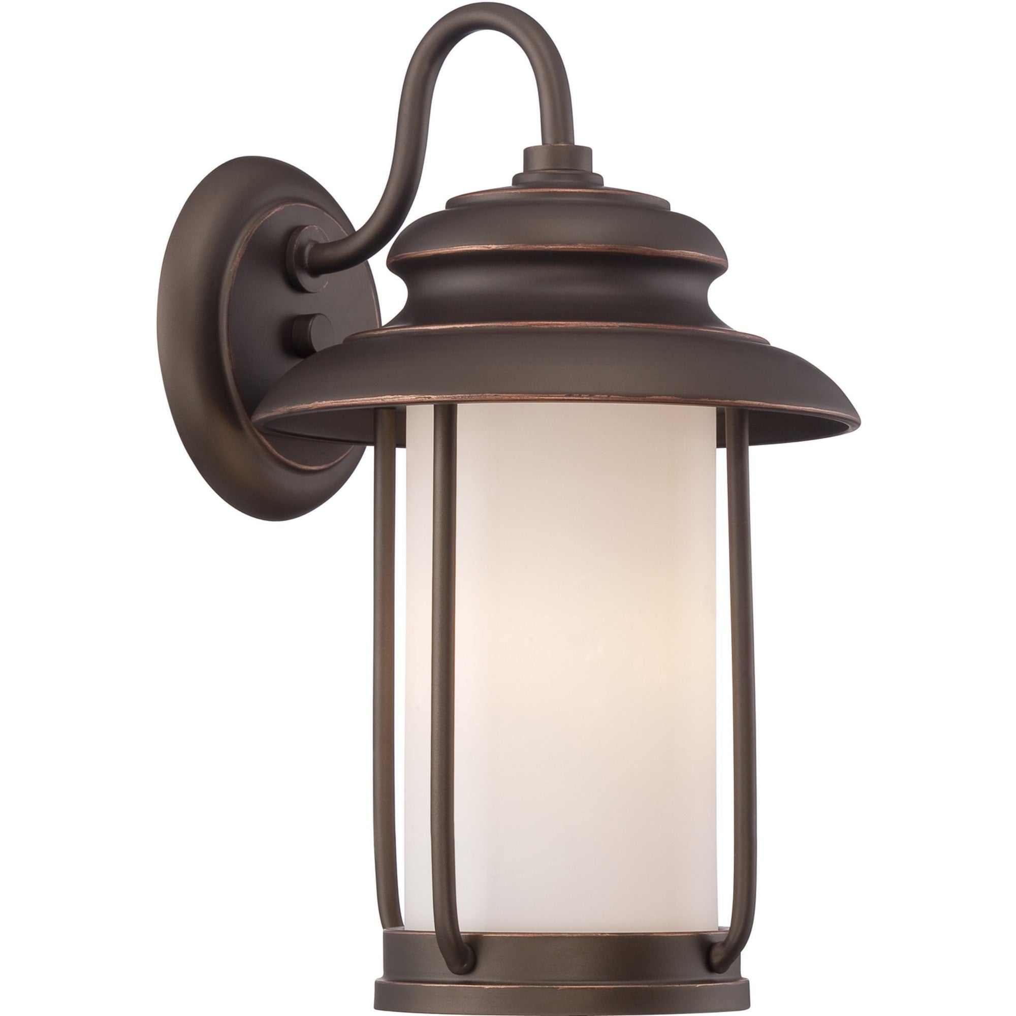 Bethany 15" LED Wall Sconce, Mahogany Bronze Finish - Bees Lighting
