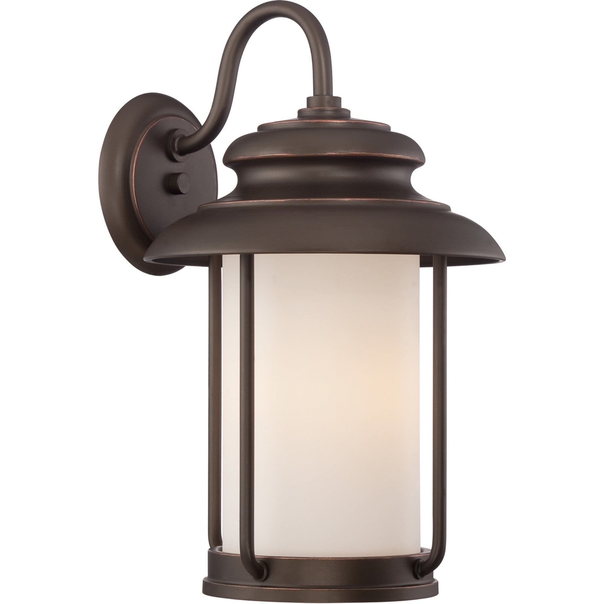 Bethany 17" LED Wall Sconce, Mahogany Bronze Finish - Bees Lighting