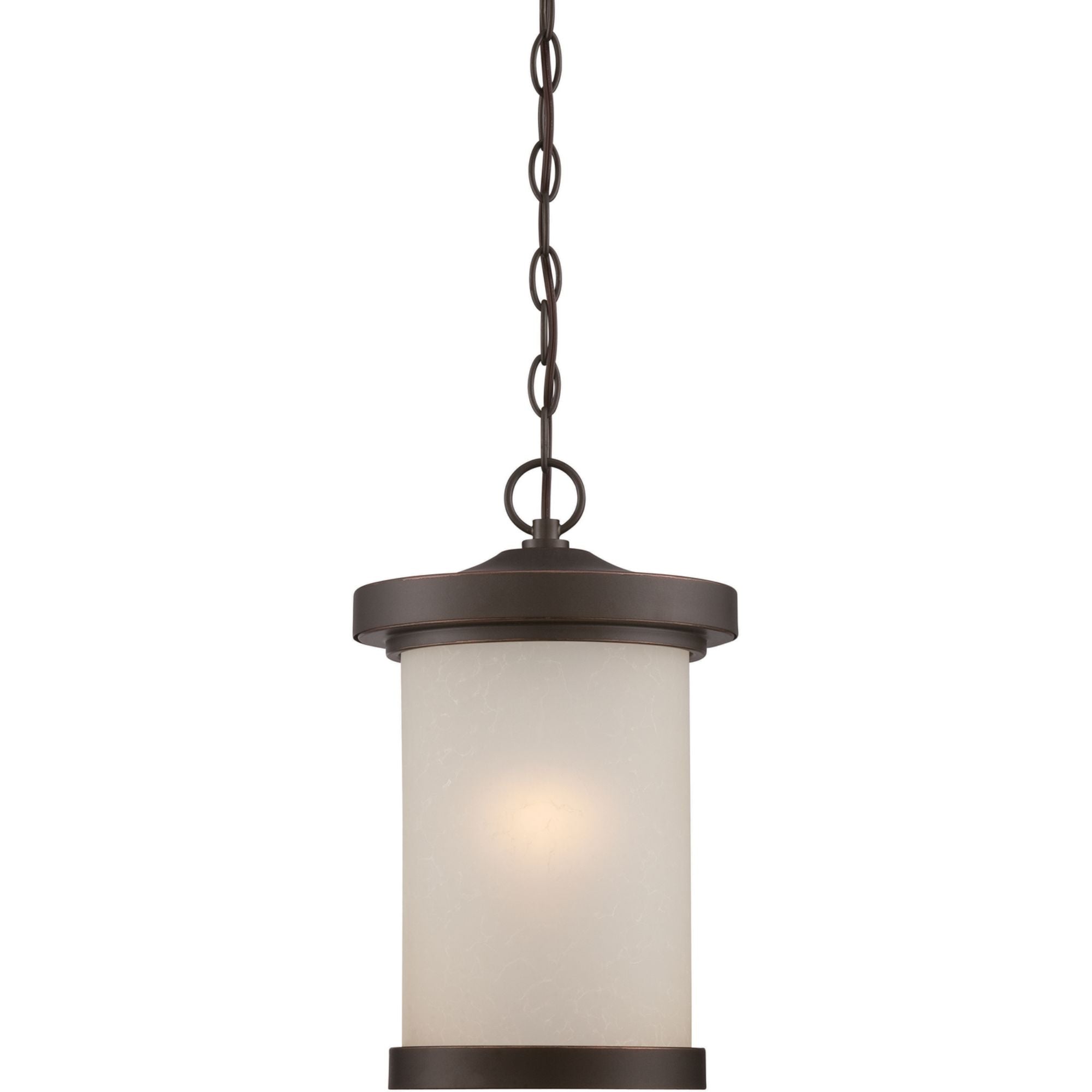 Diego 15" LED Outdoor Hanging Lantern, Bronze Finish - Bees Lighting