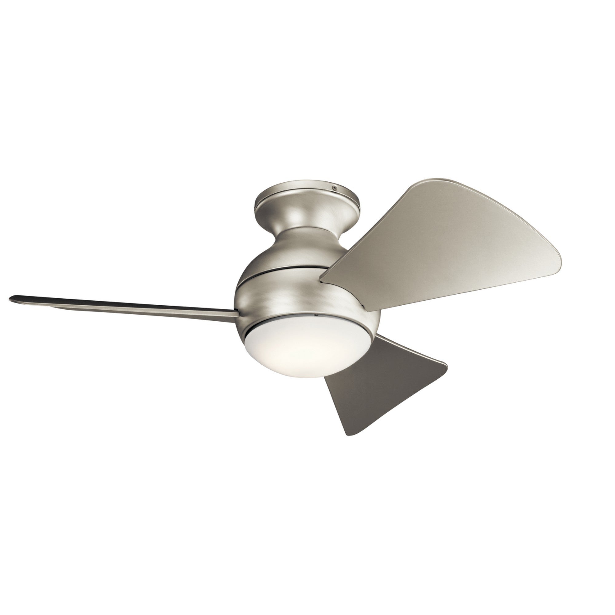 Sola 34" LED Outdoor Flush Mount Ceiling Fan - Bees Lighting