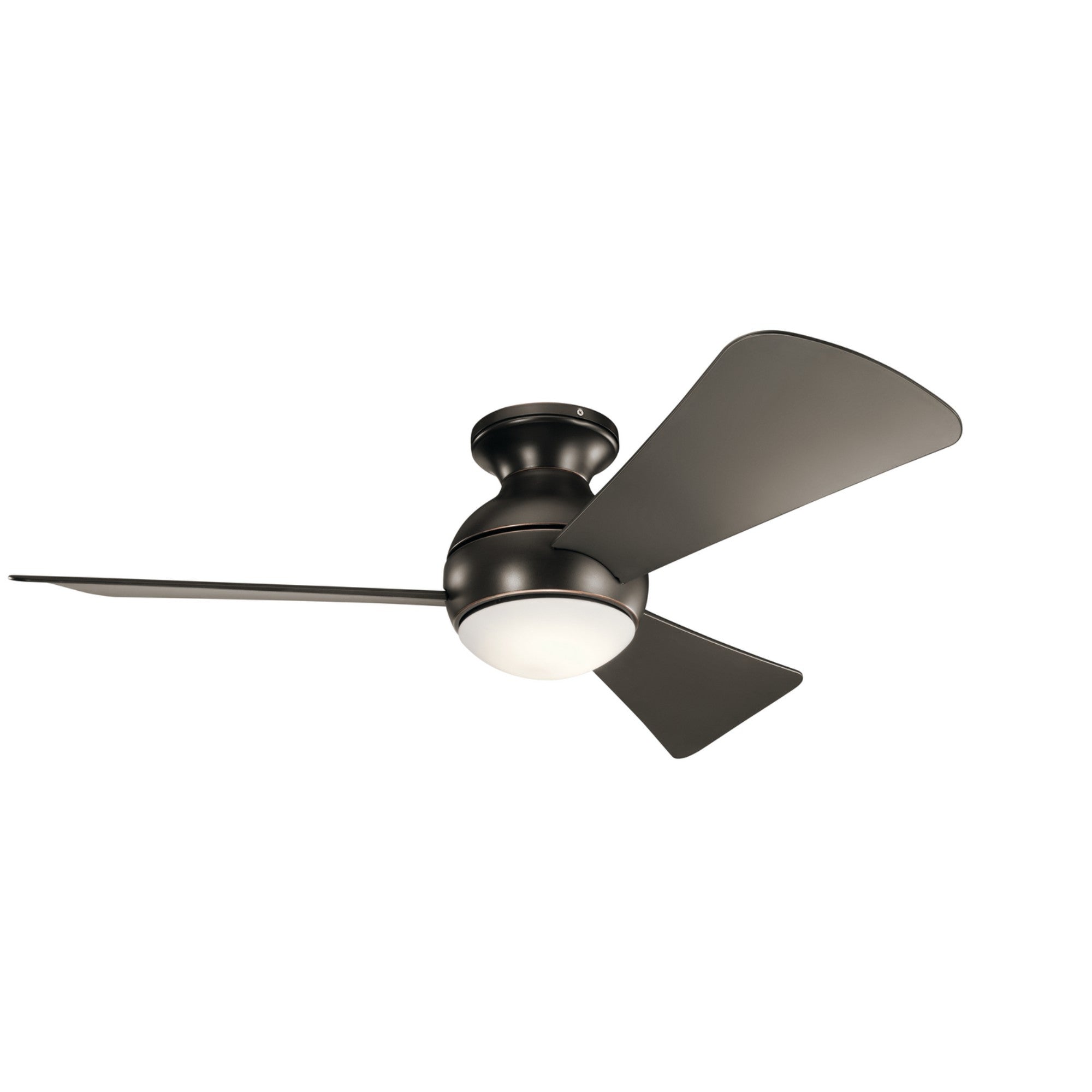 Sola 44" LED Outdoor Flush Mount Ceiling Fan - Bees Lighting