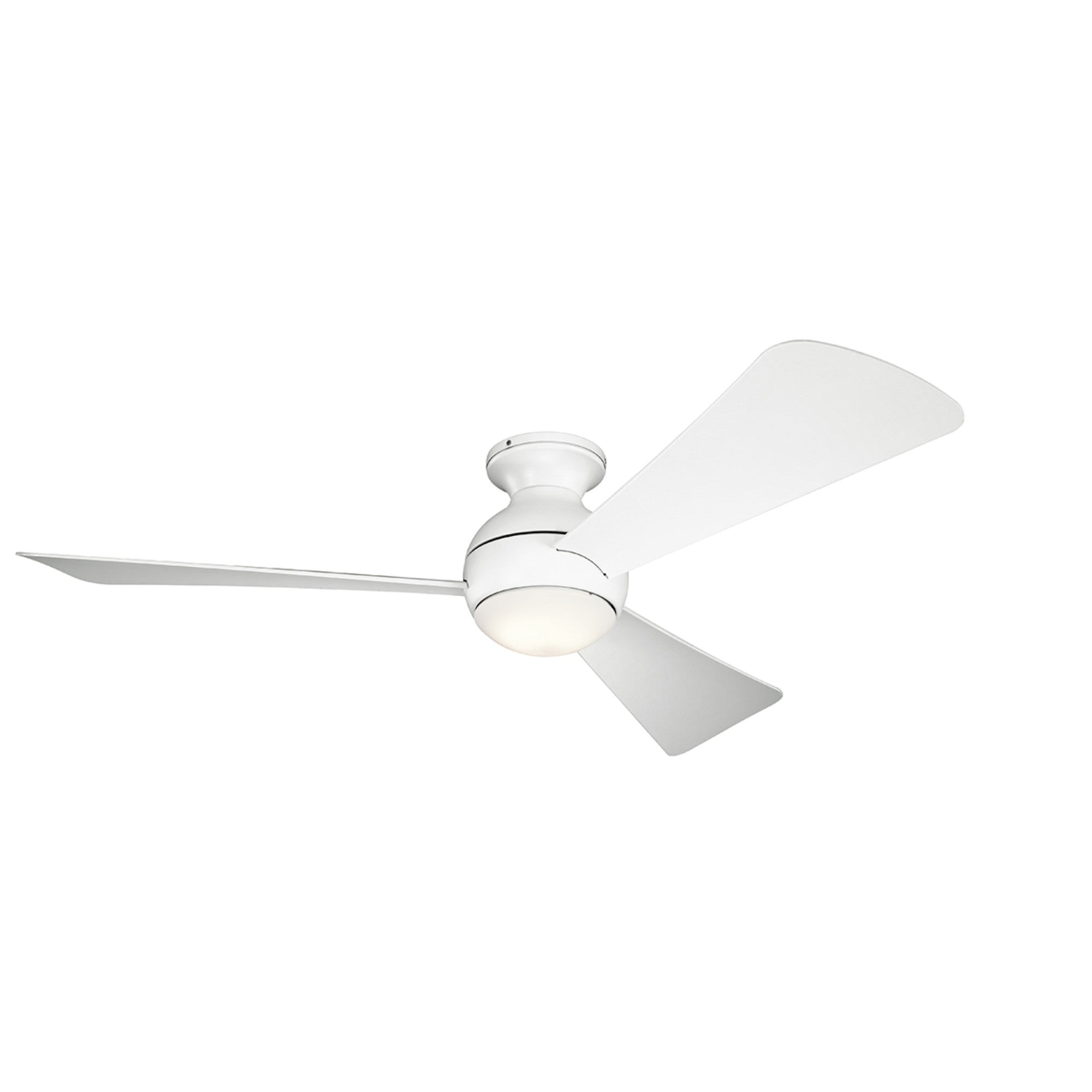 Sola 54" LED Outdoor Flush Mount Ceiling Fan - Bees Lighting