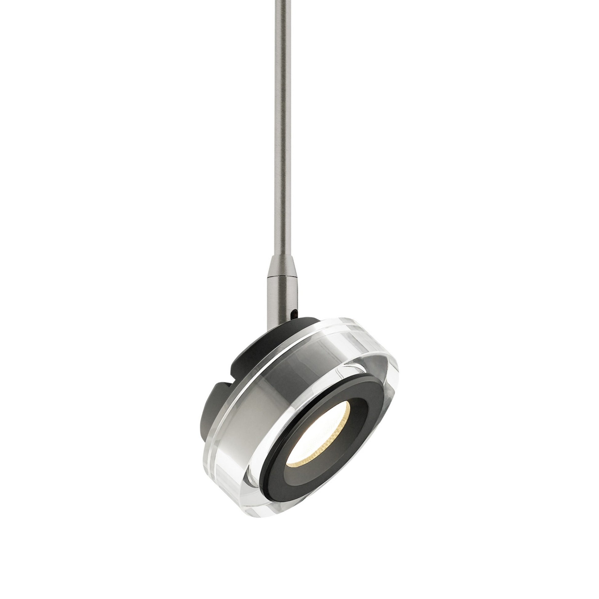 Brim 8"L Freejack LED Head, Matte Black Finish, 2700K, 40°, Clear - Bees Lighting