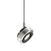 Brim 8"L Monorail LED Head, Matte Black Finish, 2700K, 30°, Clear - Bees Lighting