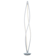 Cyclone LED 72" Floor Lamp, Matte White Finish - Bees Lighting