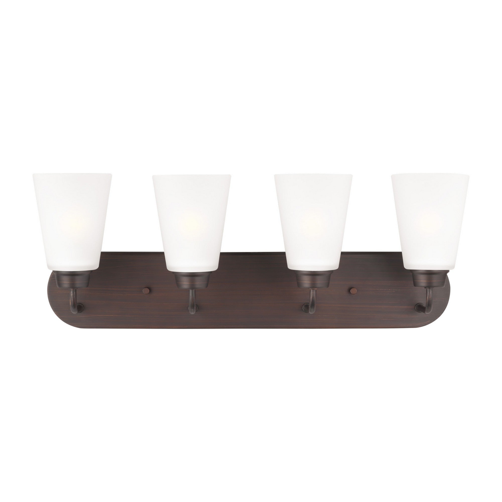 Kerrville 25" 4-Light LED Bathroom Vanity, Bronze Finish - Bees Lighting