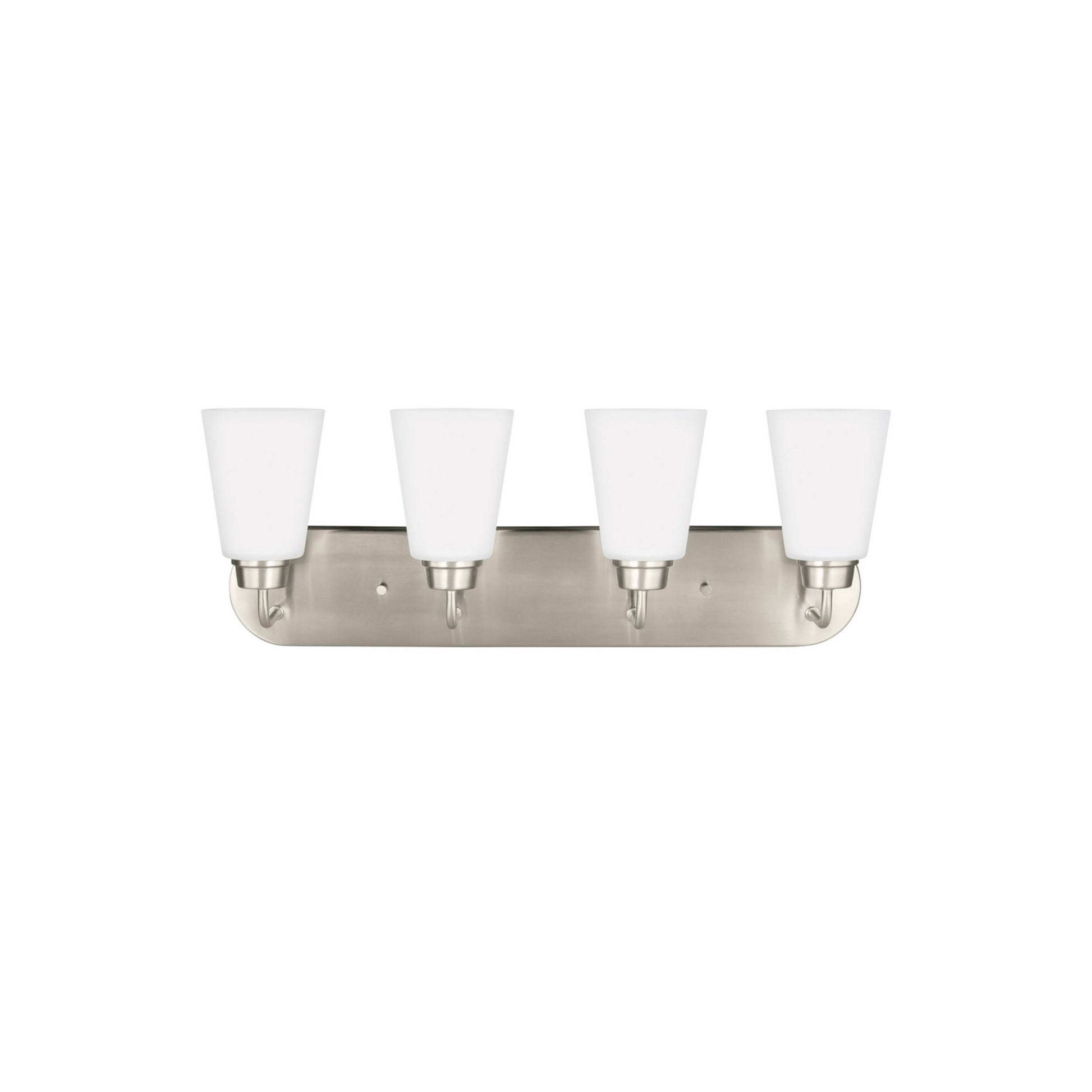 Kerrville 25" 4-Light LED Bathroom Vanity, Brushed Nickel Finish - Bees Lighting