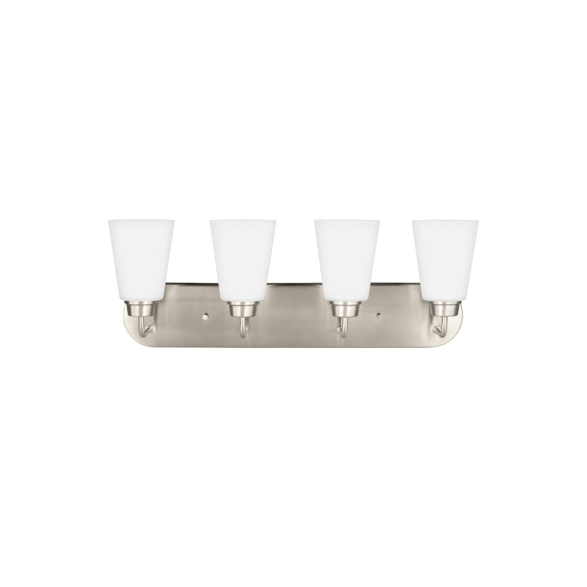 Kerrville 25" 4-Light LED Bathroom Vanity, Brushed Nickel Finish - Bees Lighting