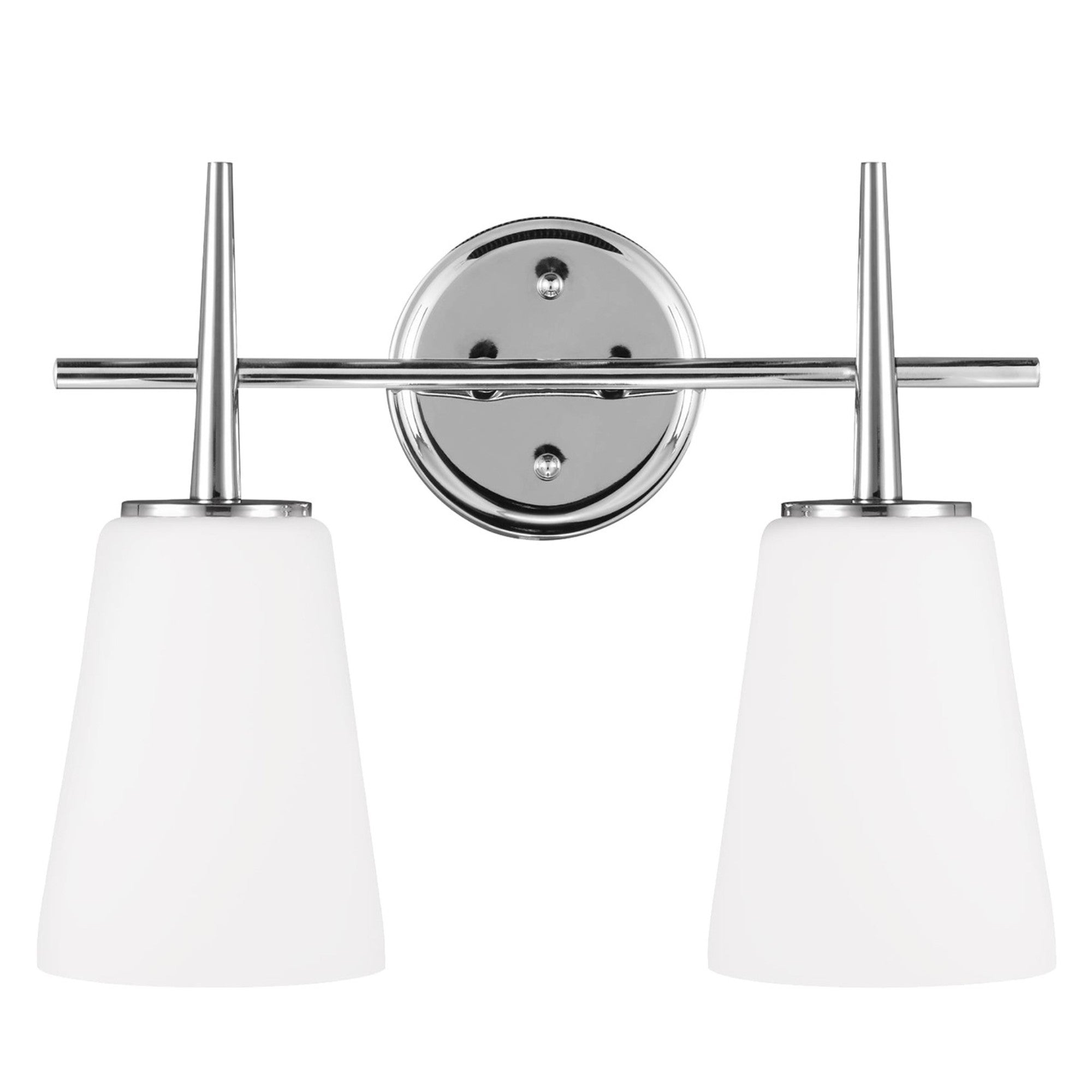 Driscoll 16" 2-Light LED Bathroom Vanity, Chrome Finish - Bees Lighting