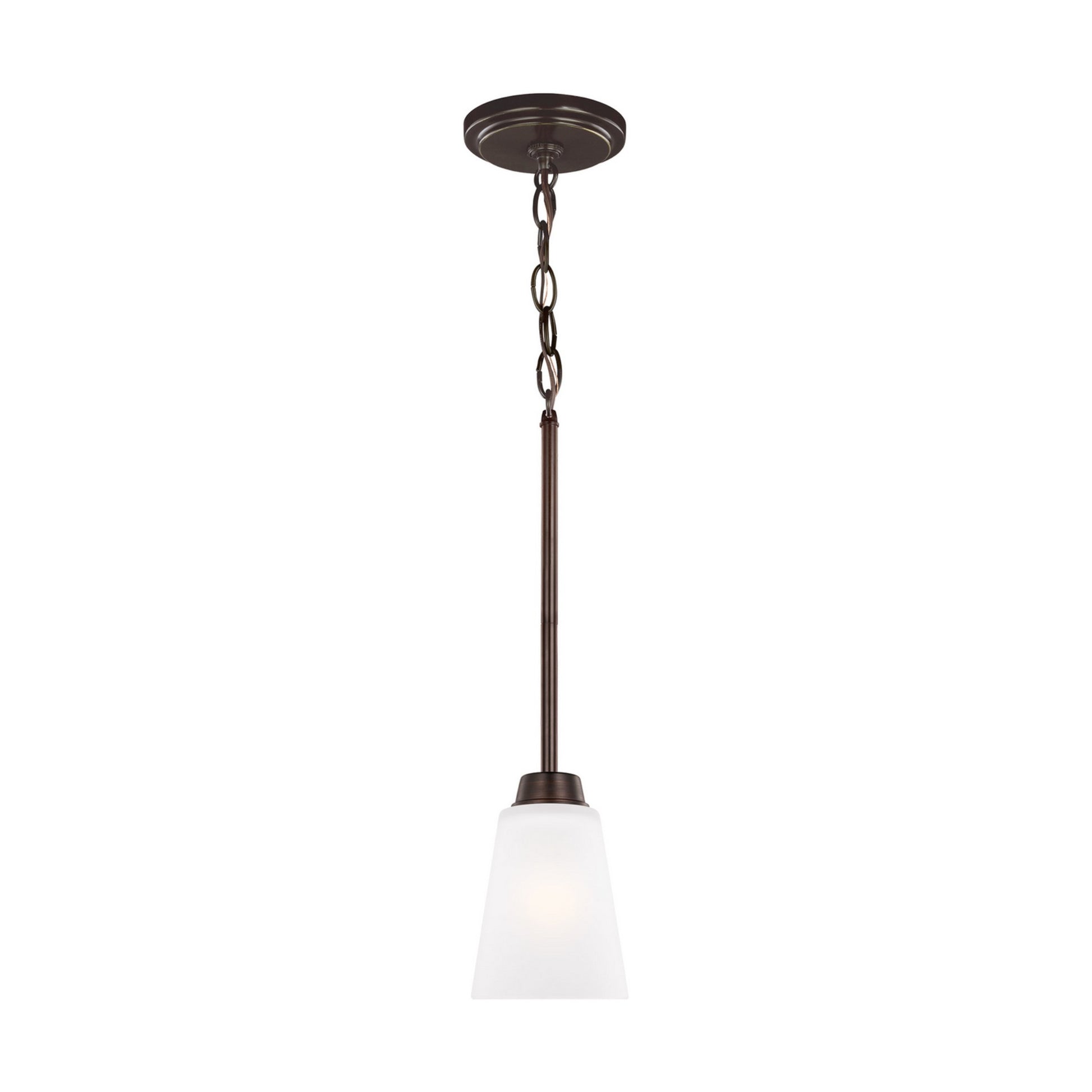 Kerrville 4" LED Mini Pendant, Bronze Finish - Bees Lighting