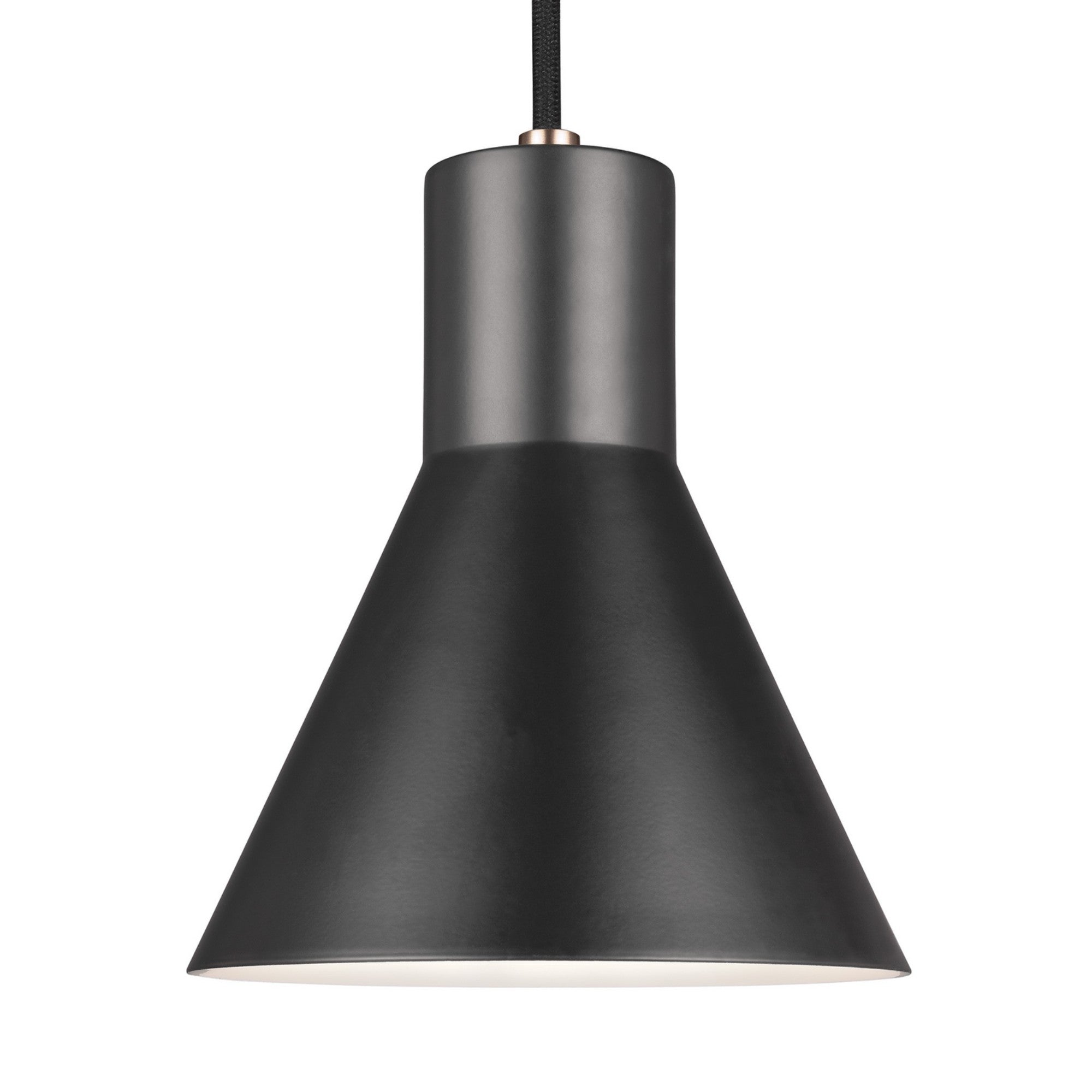 Towner 7" Mini Pendant, Satin Brass Finish - Bees Lighting