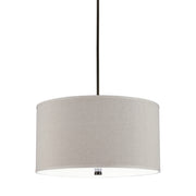 Dayna Shade 24" 4-Light LED Pendant, Bronze Finish