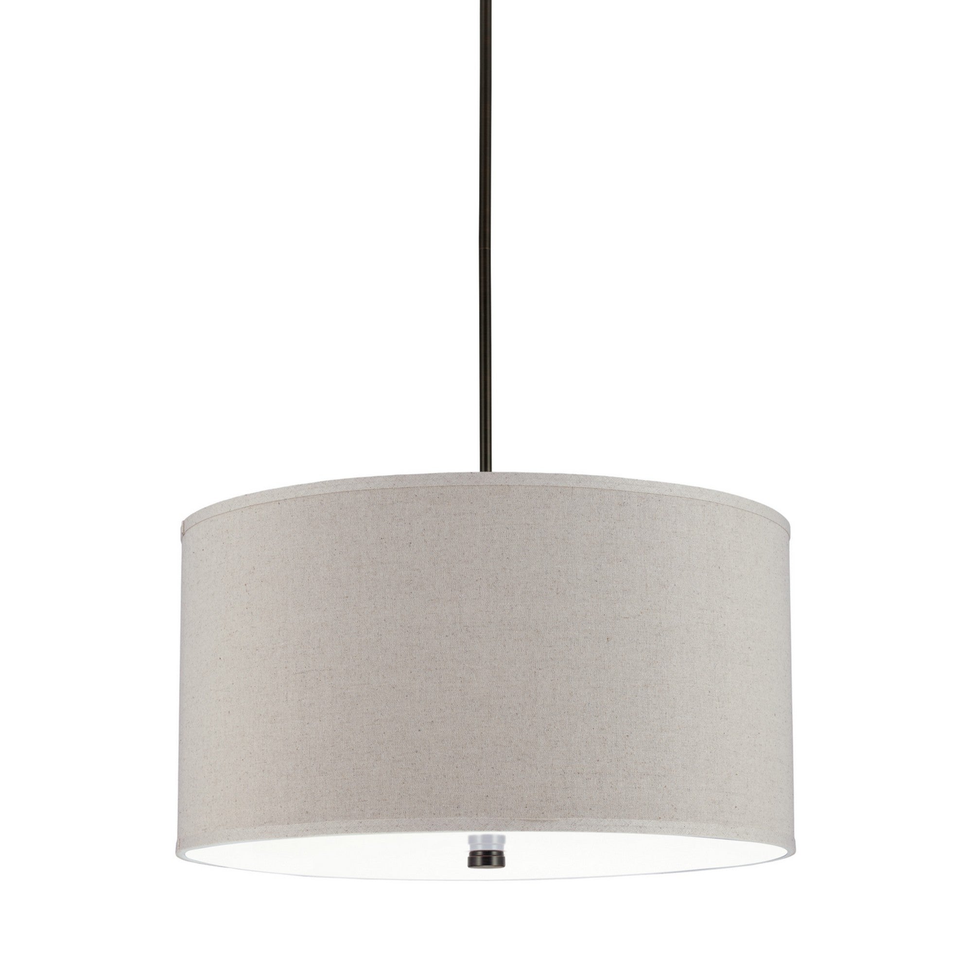 Dayna Shade 24" 4-Light LED Pendant, Bronze Finish - Bees Lighting