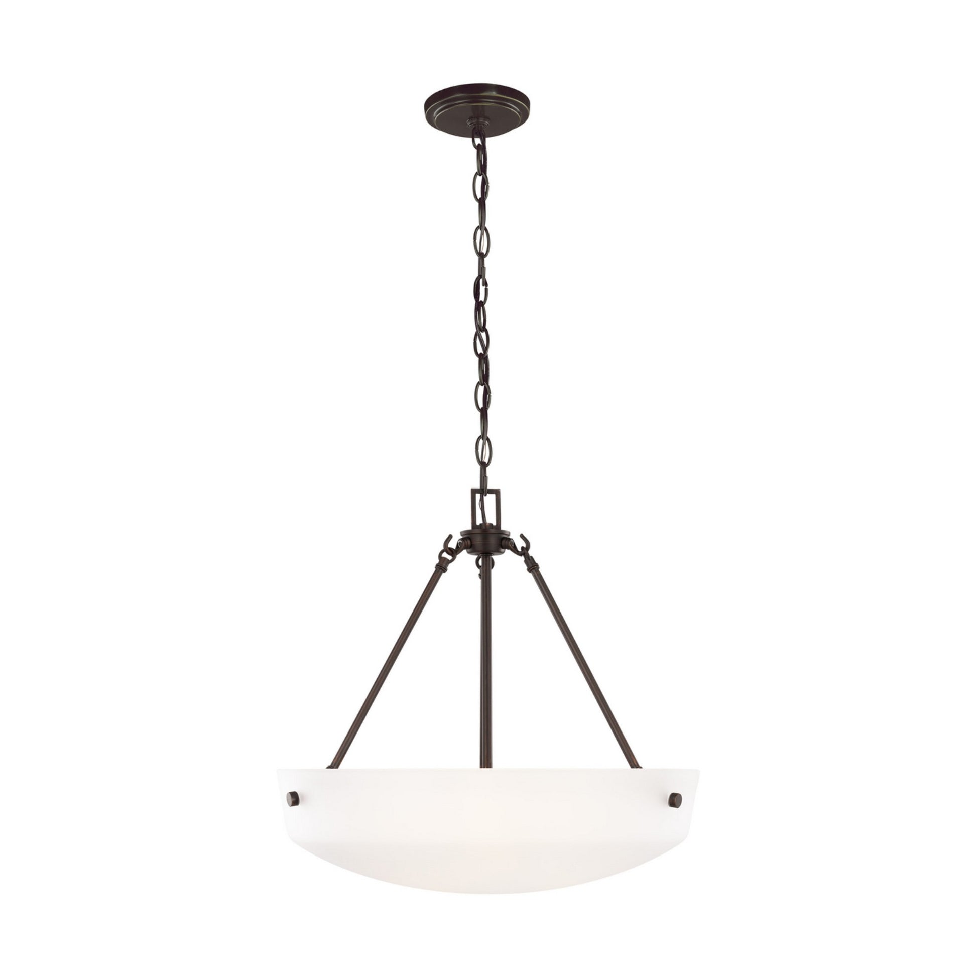 Kerrville 19" 3-Light LED Pendant, Bronze Finish - Bees Lighting
